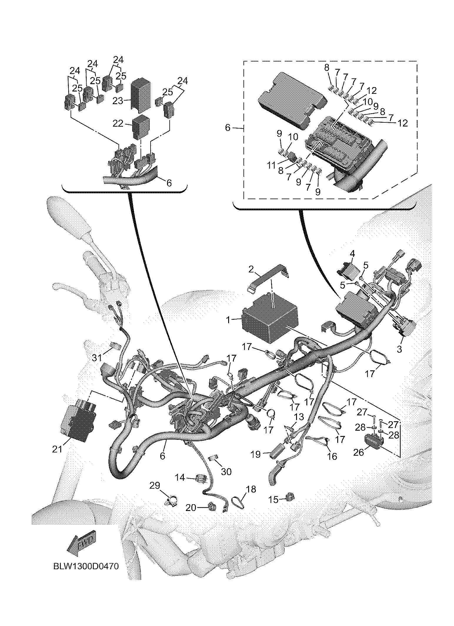 ELECTRICAL 1 ภาพแยกชิ้นส่วน