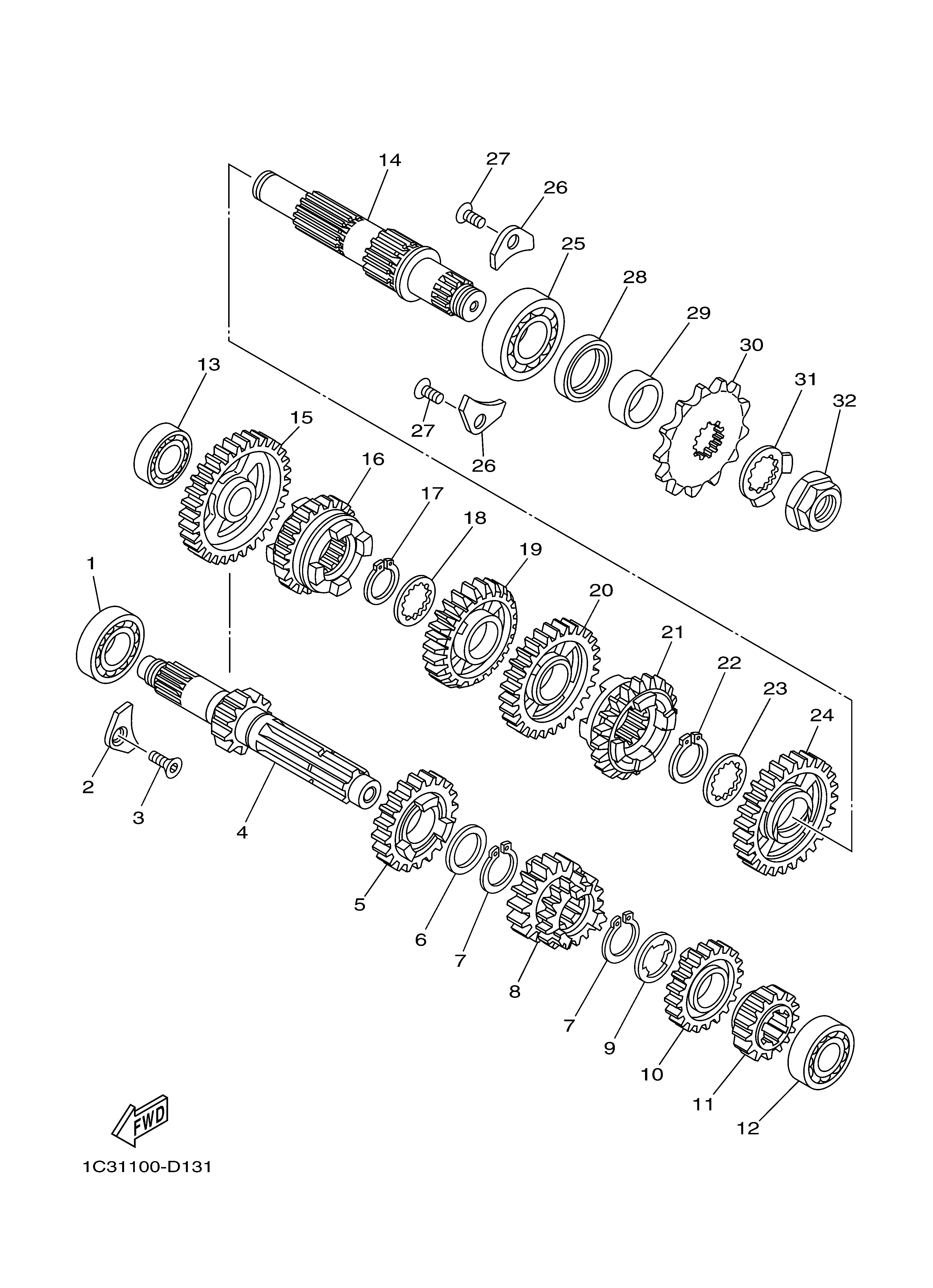 TRANSMISSION Despieces