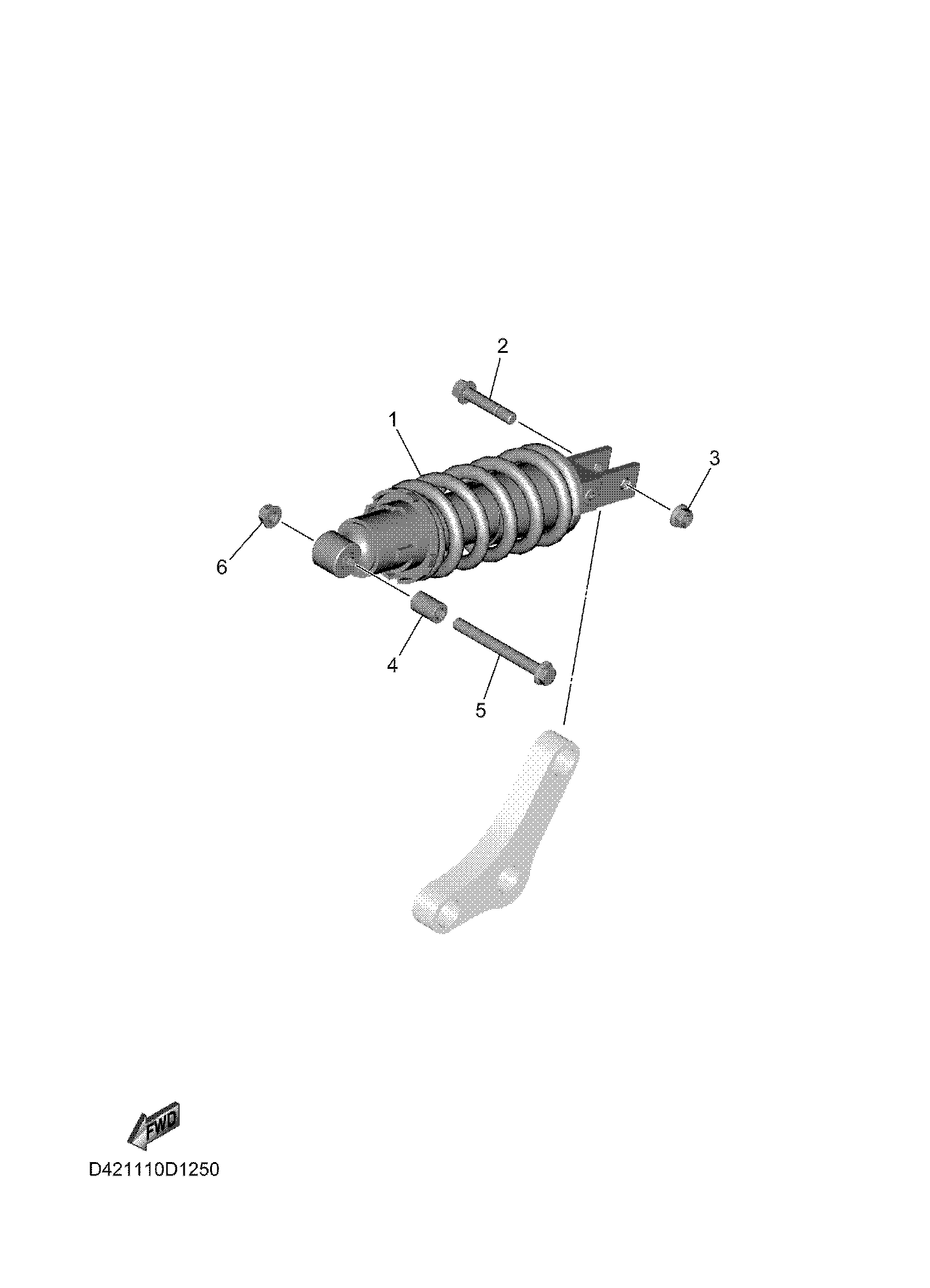 REAR SUSPENSION Diagram terurai