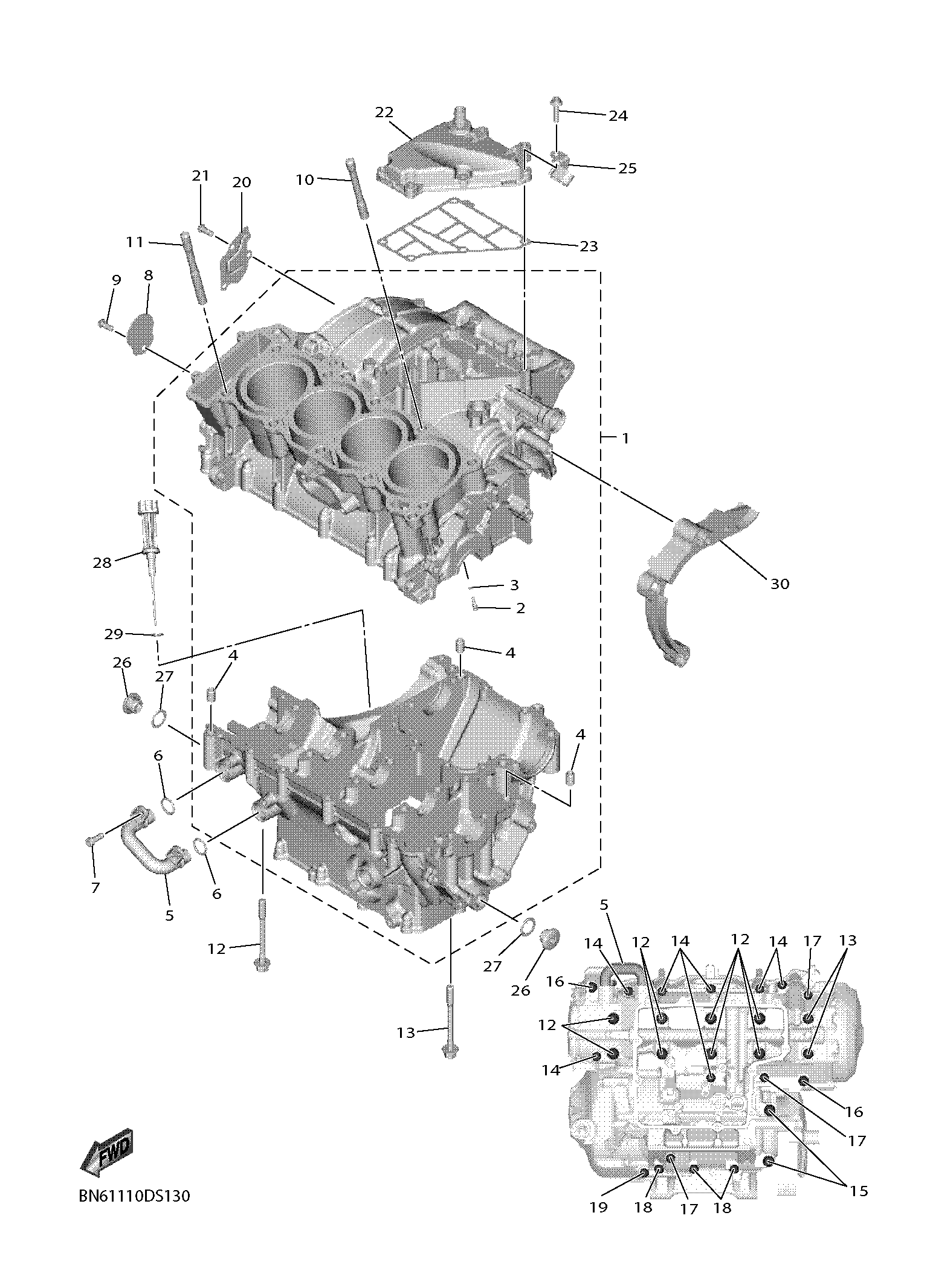 CRANKCASE Despieces