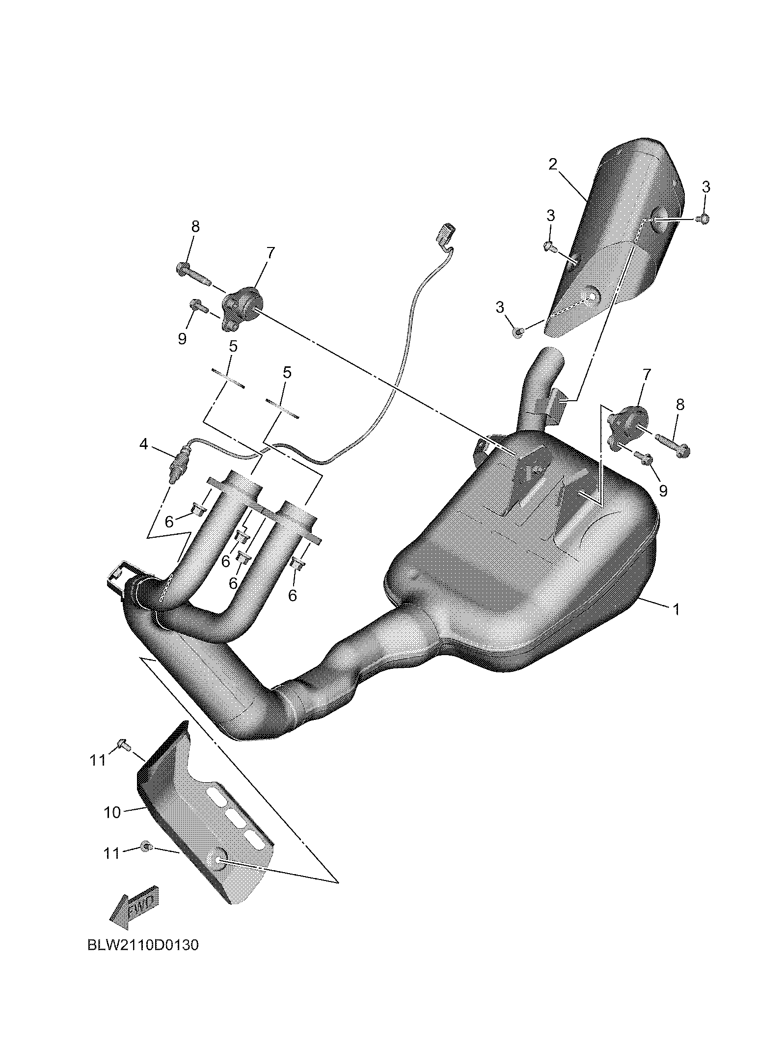 EXHAUST 爆炸图