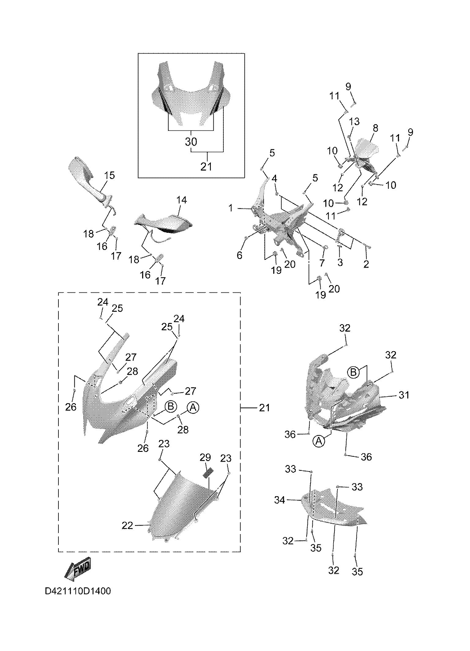 COWLING 1 Despieces