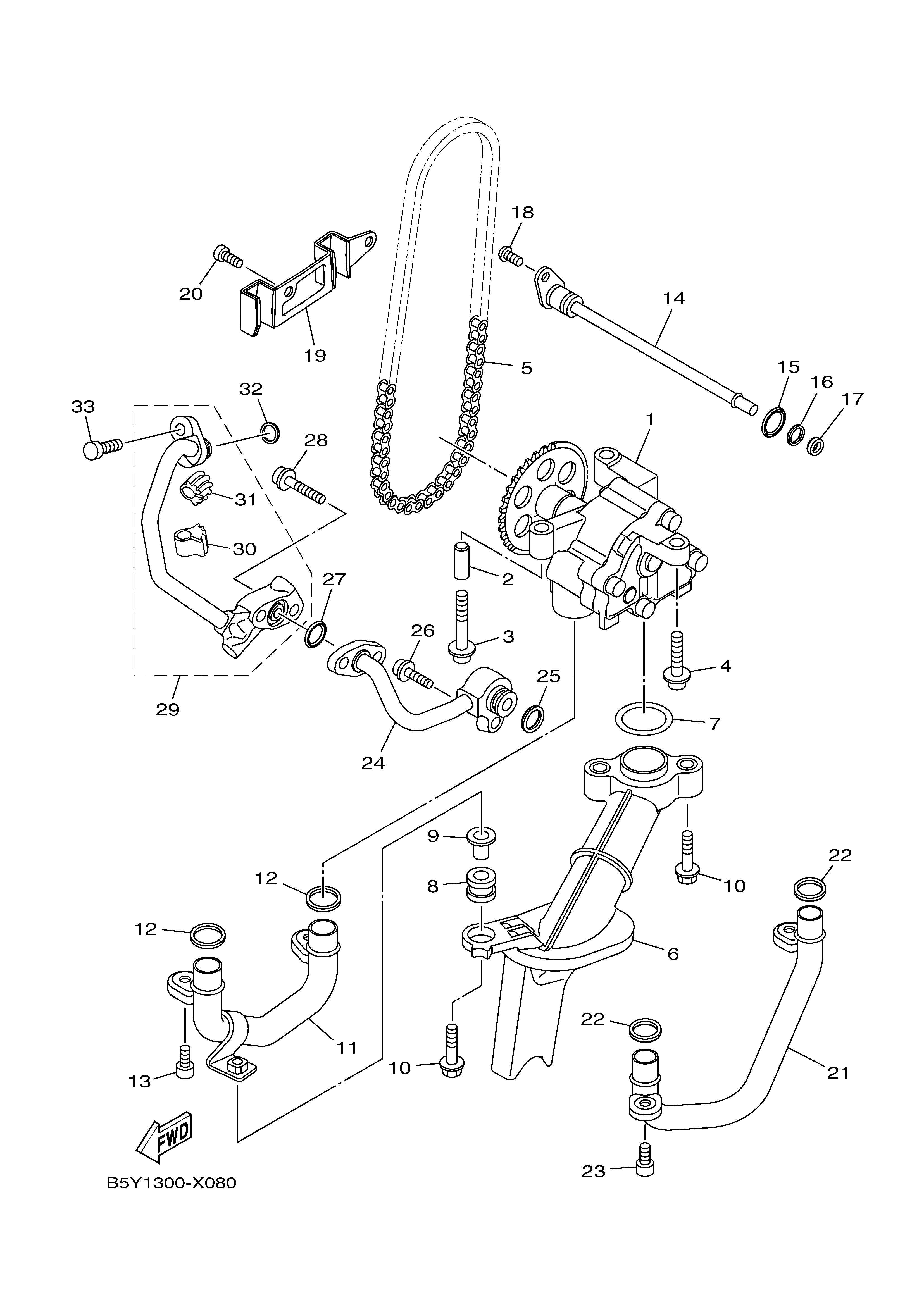 OIL PUMP Despieces