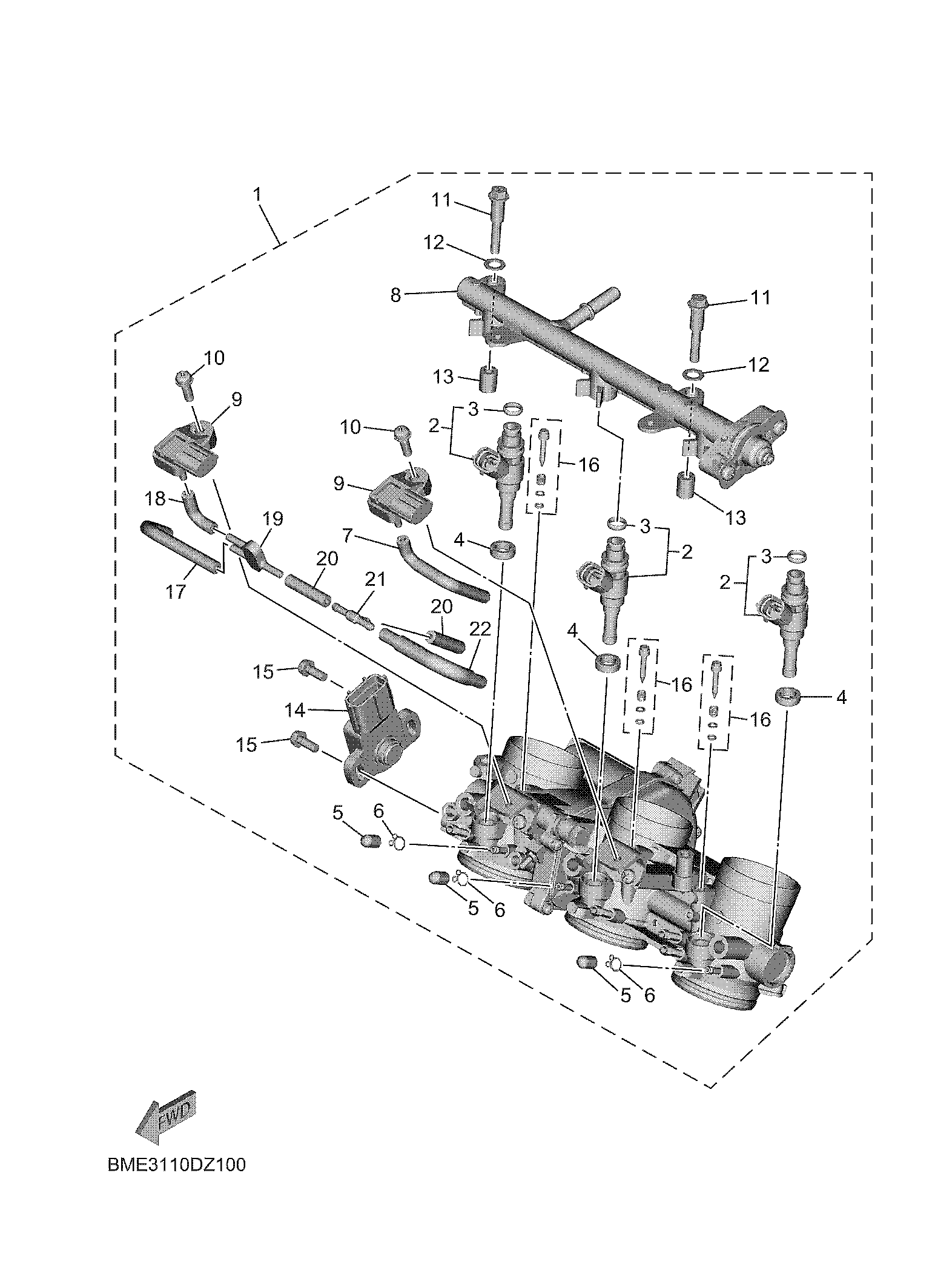 INTAKE Despieces