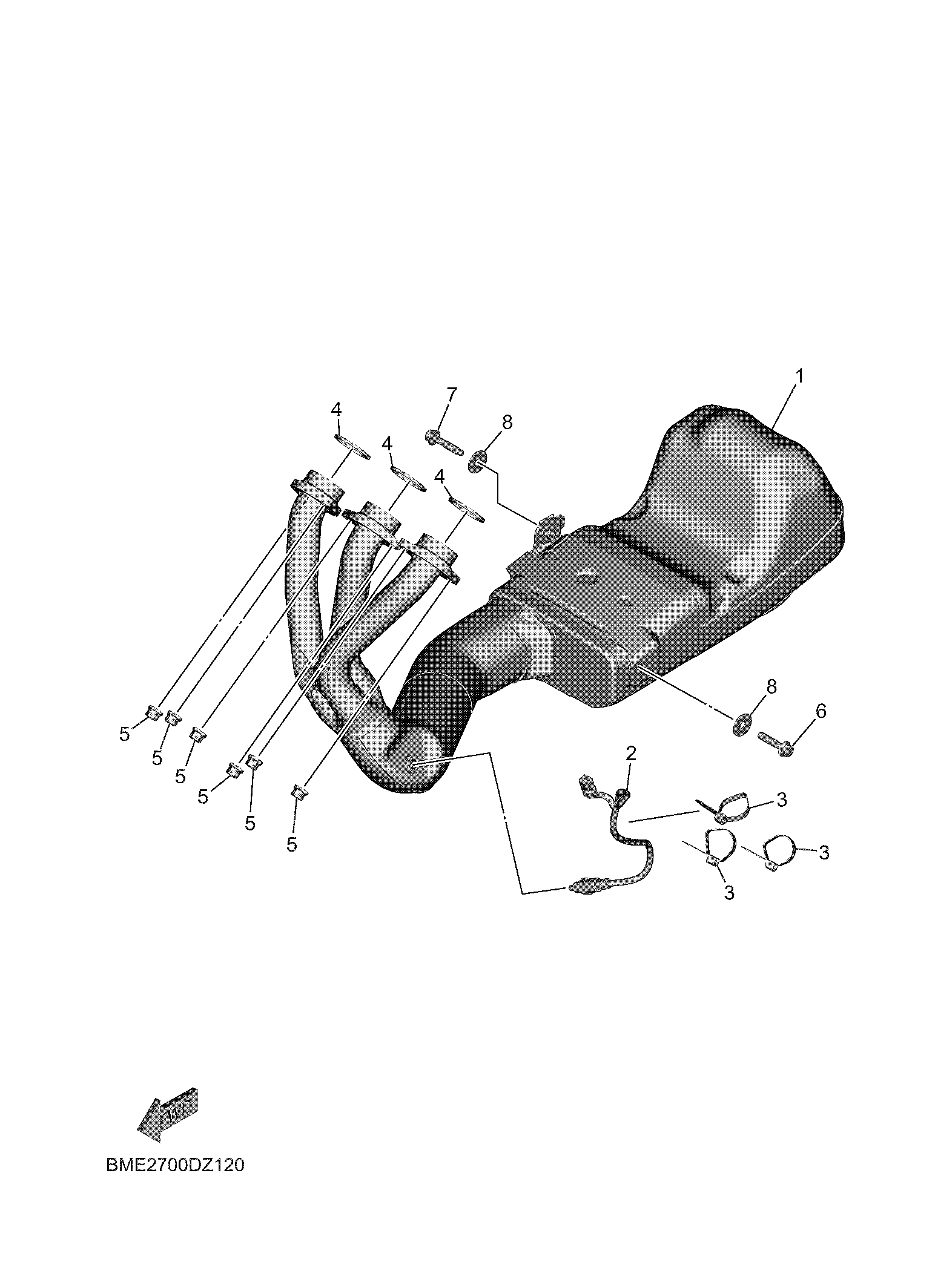 EXHAUST 爆炸图