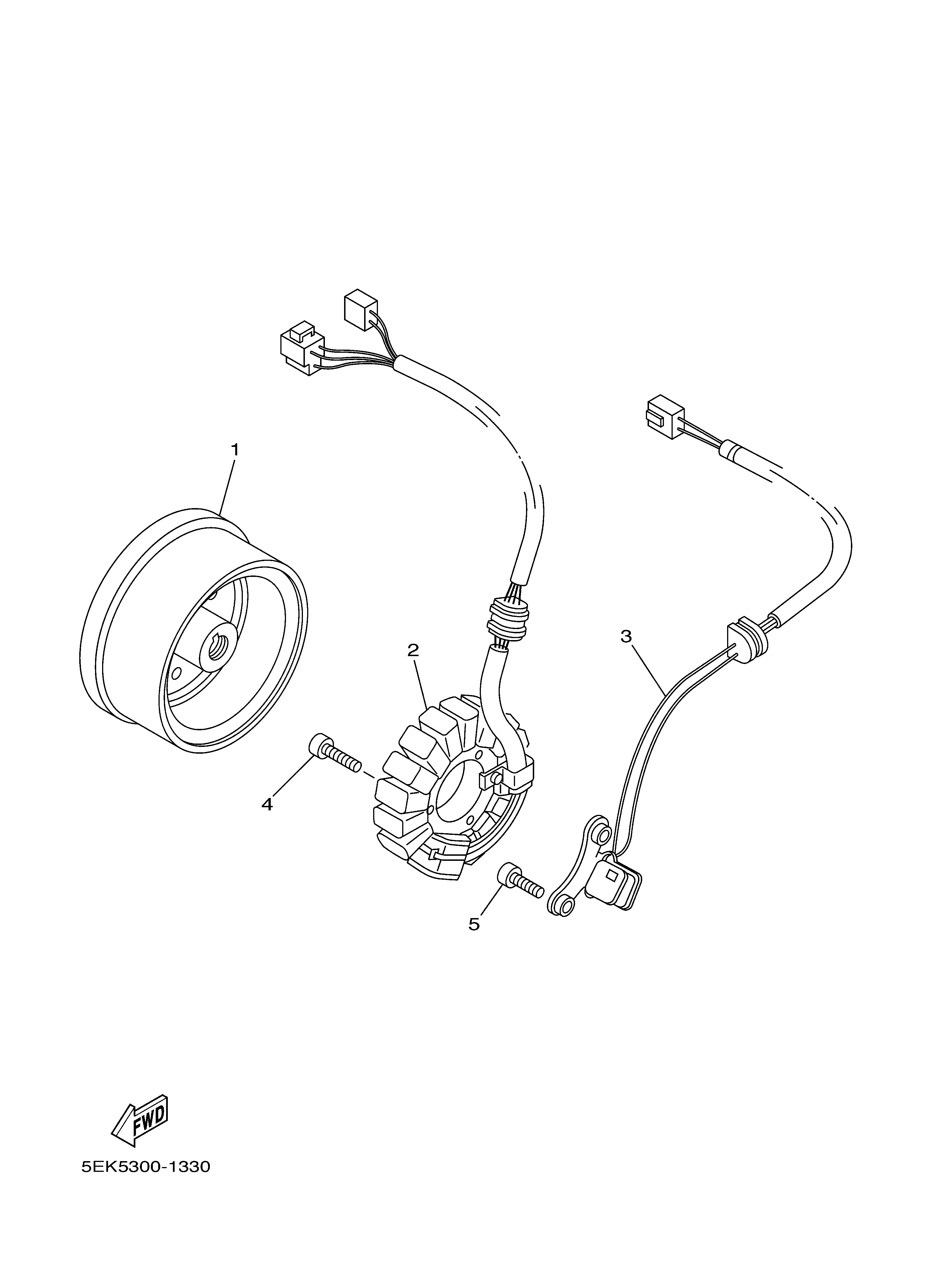 GENERATOR Exploded diagrams