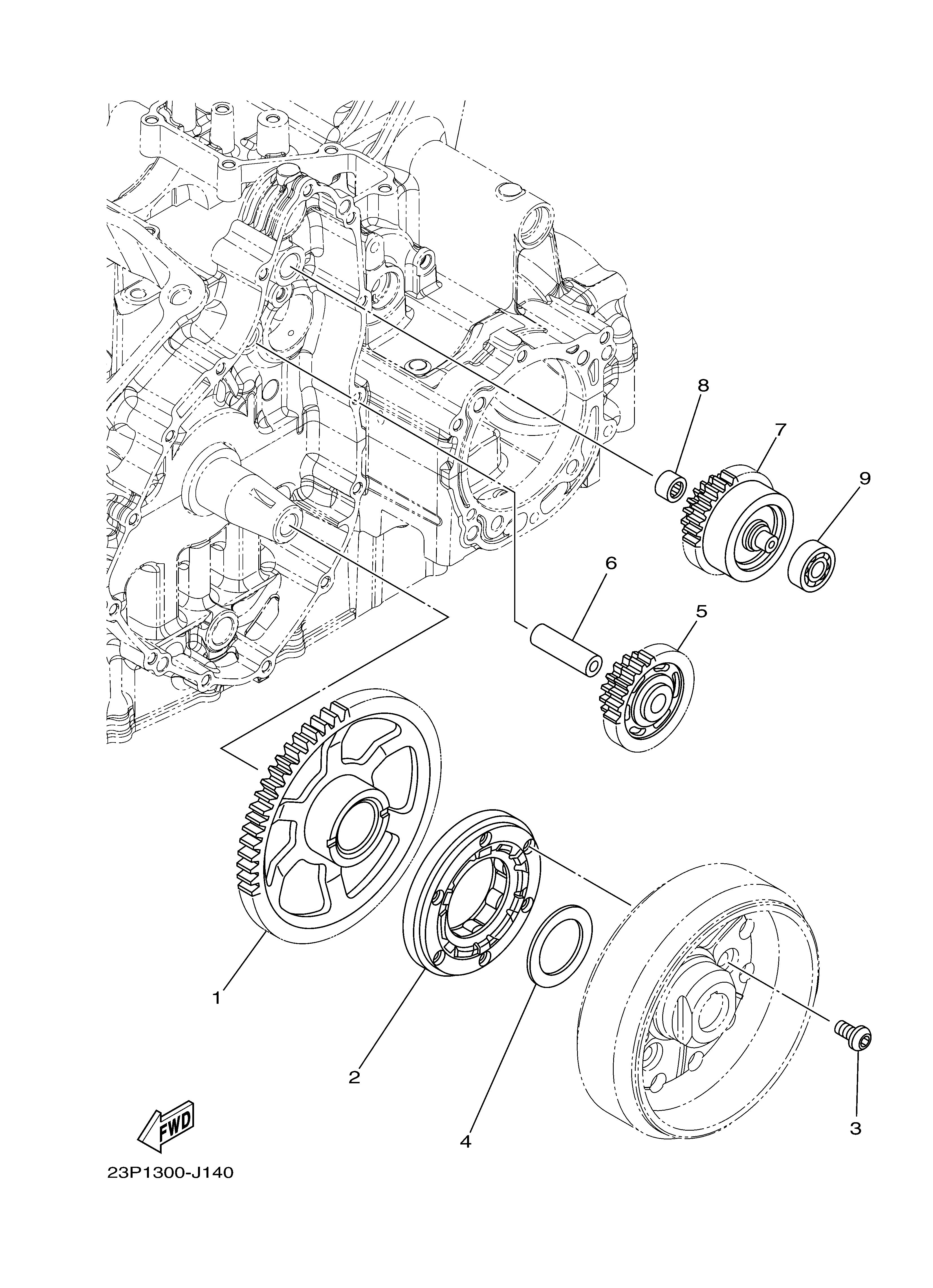 STARTER CLUTCH Despieces
