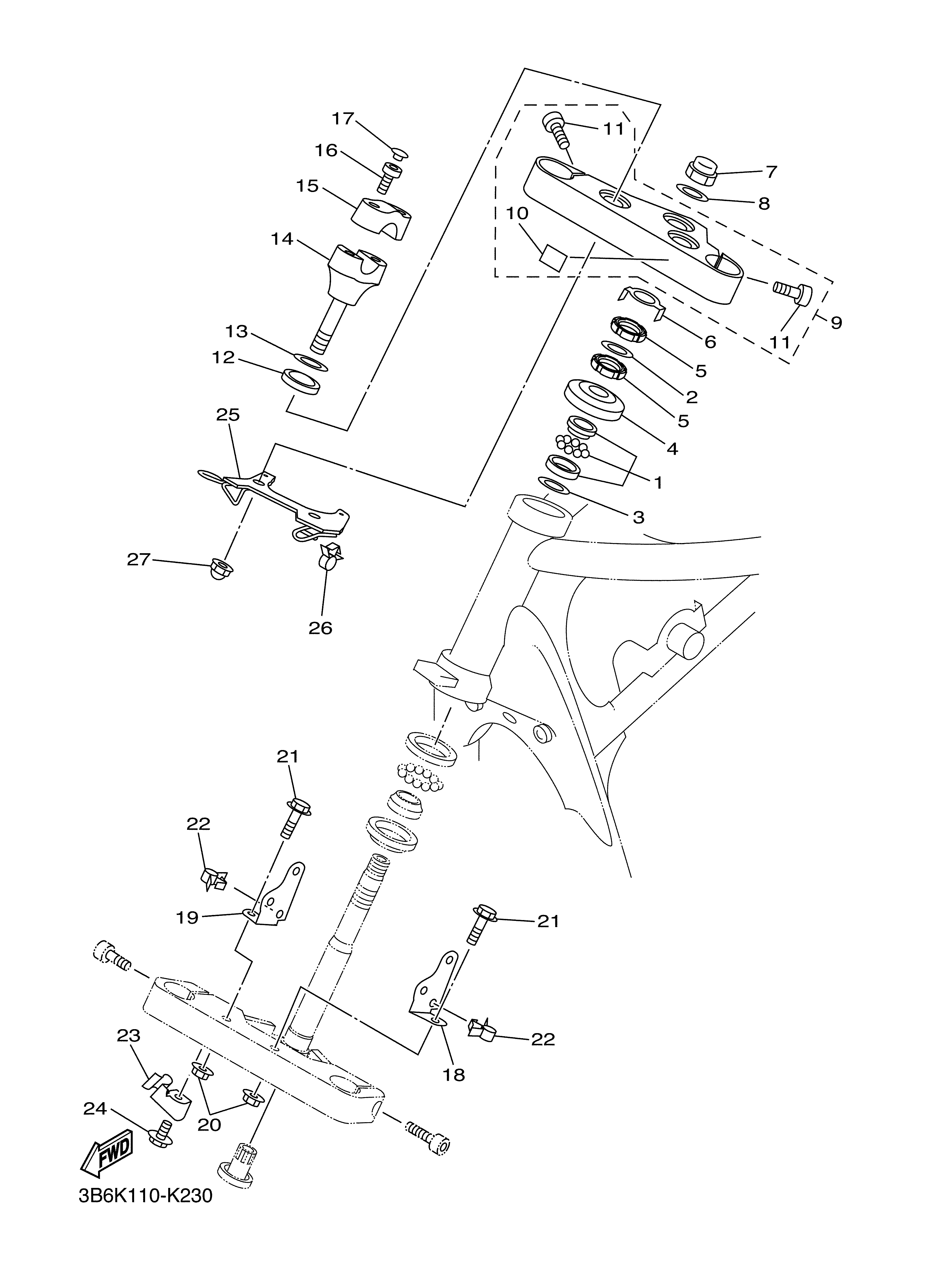 STEERING Despieces