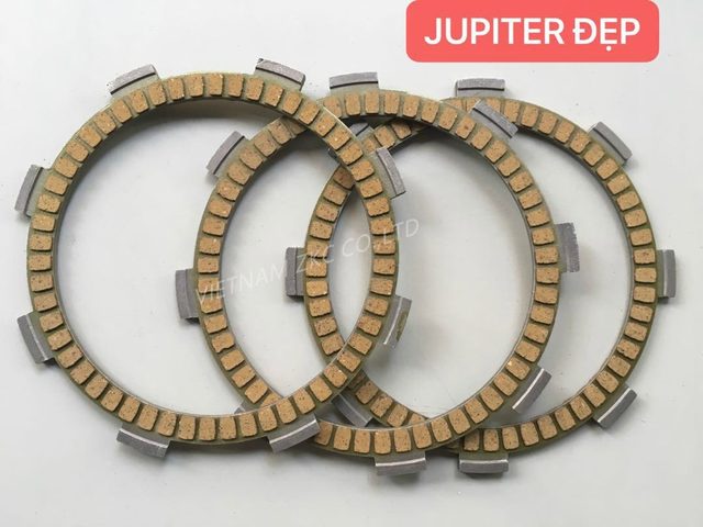 ZC-A Grade JUPITER-Z Clutch Plate - Yellow Straight Groove New Process for YAMAHA (LHQP-ZC02A)