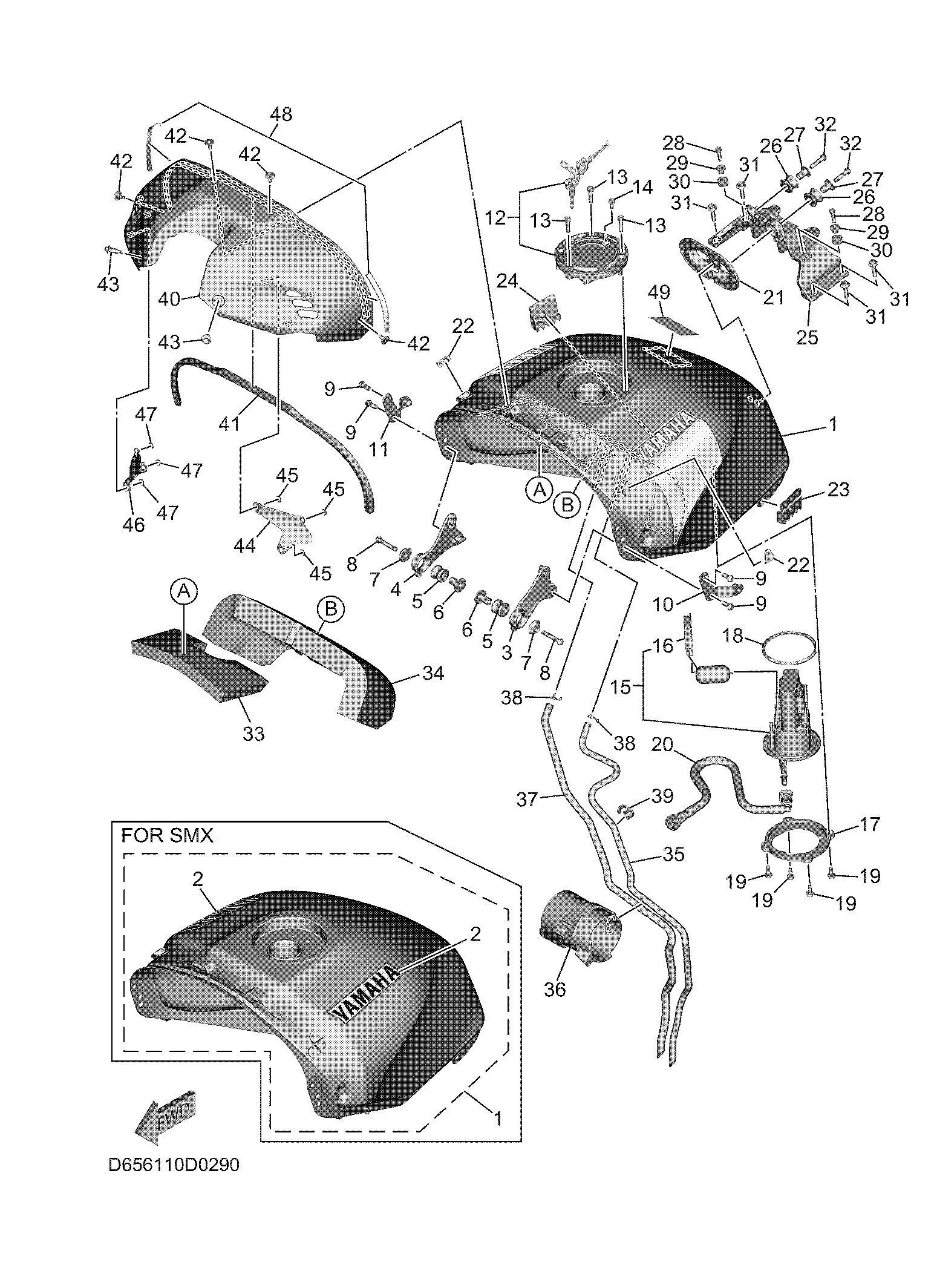 FUEL TANK Despieces