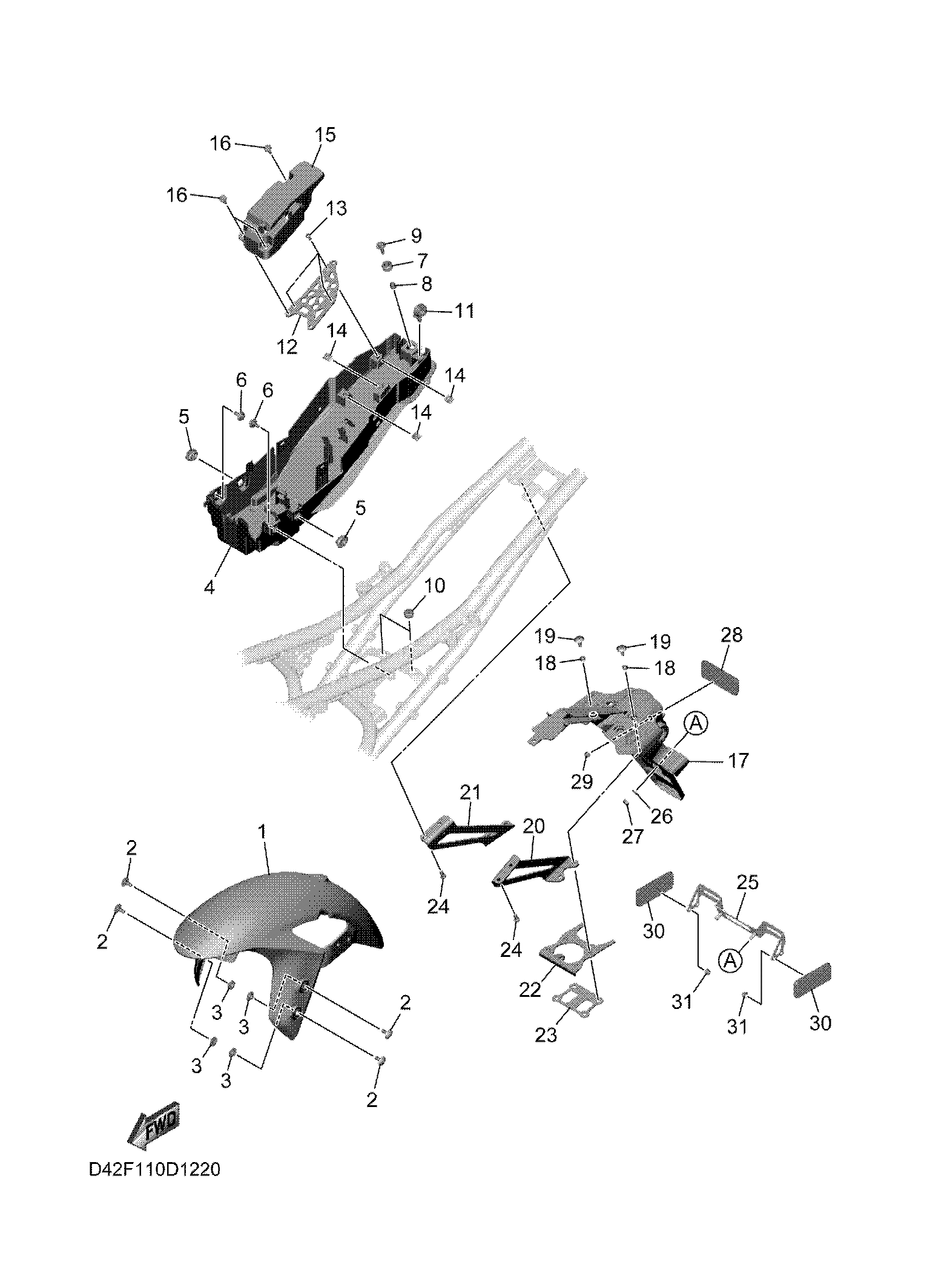 FENDER Exploded diagrams