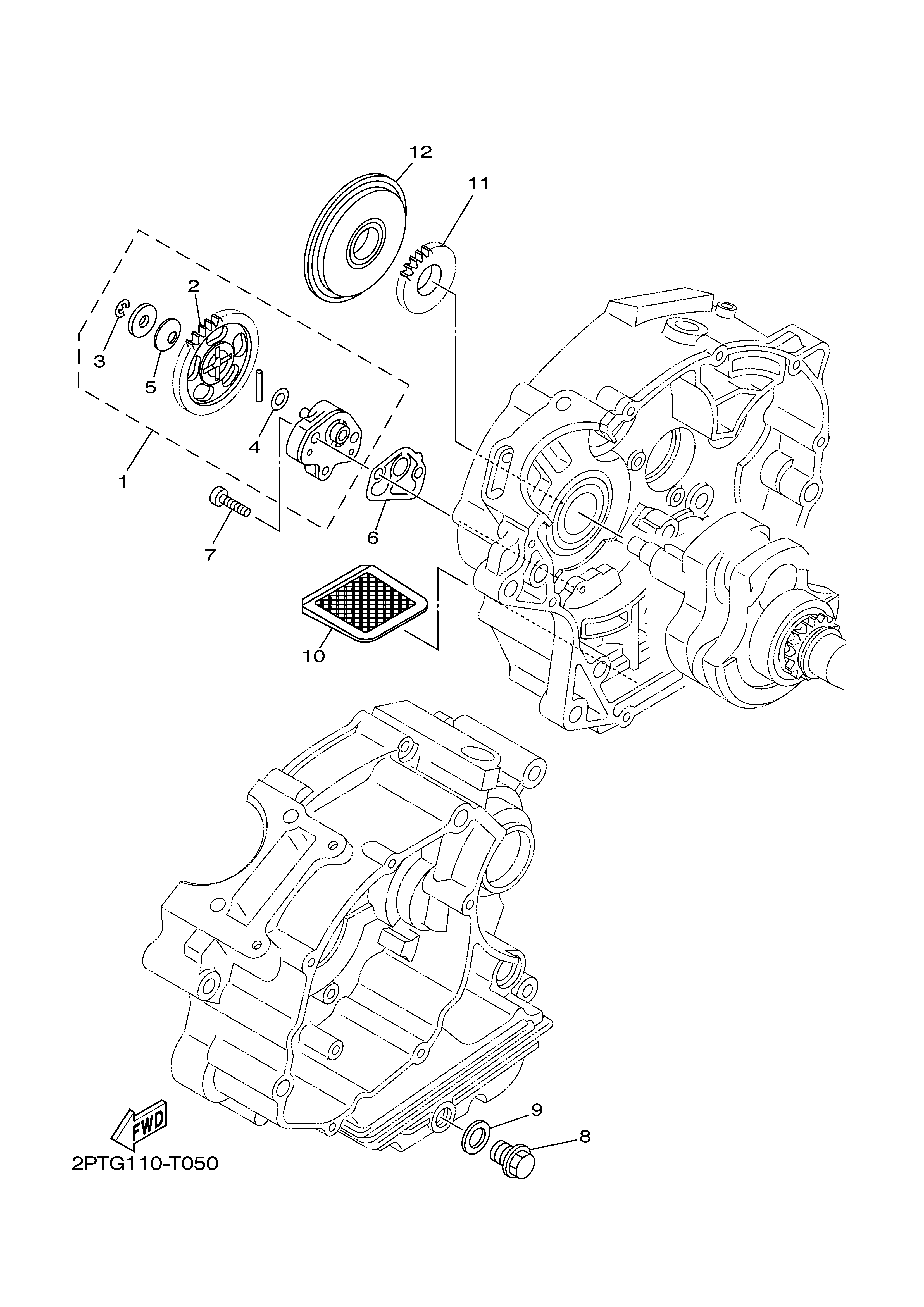 OIL PUMP Despieces