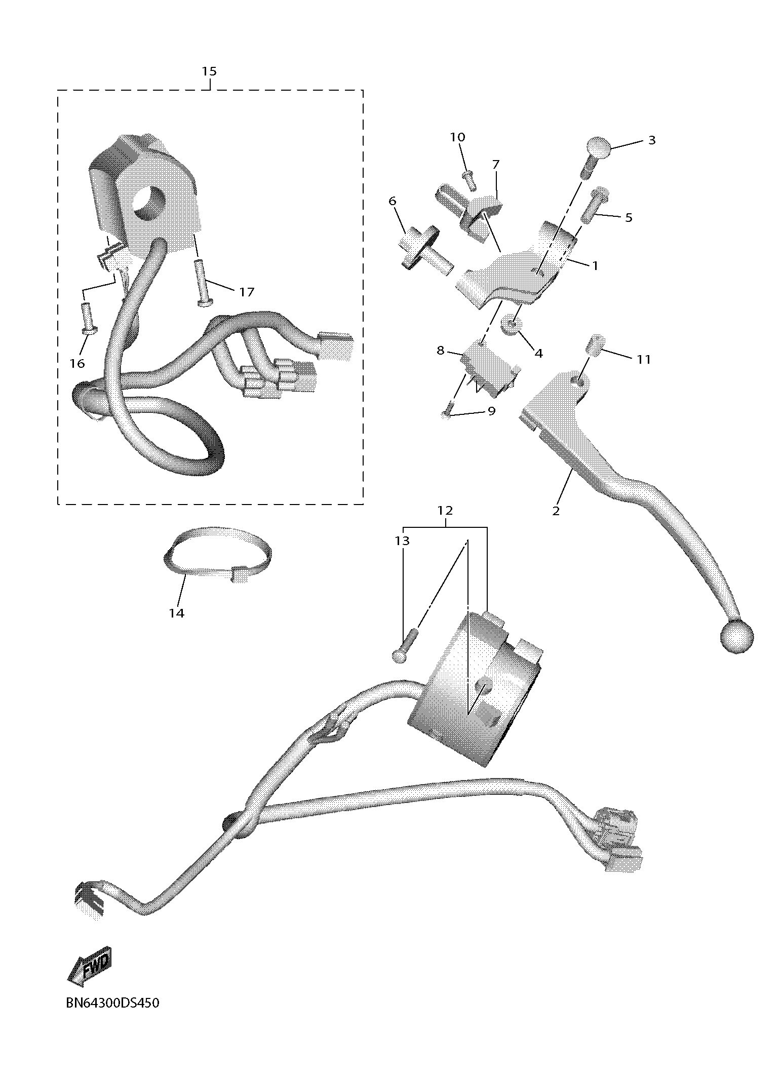 HANDLE SWITCH & LEVER Despieces