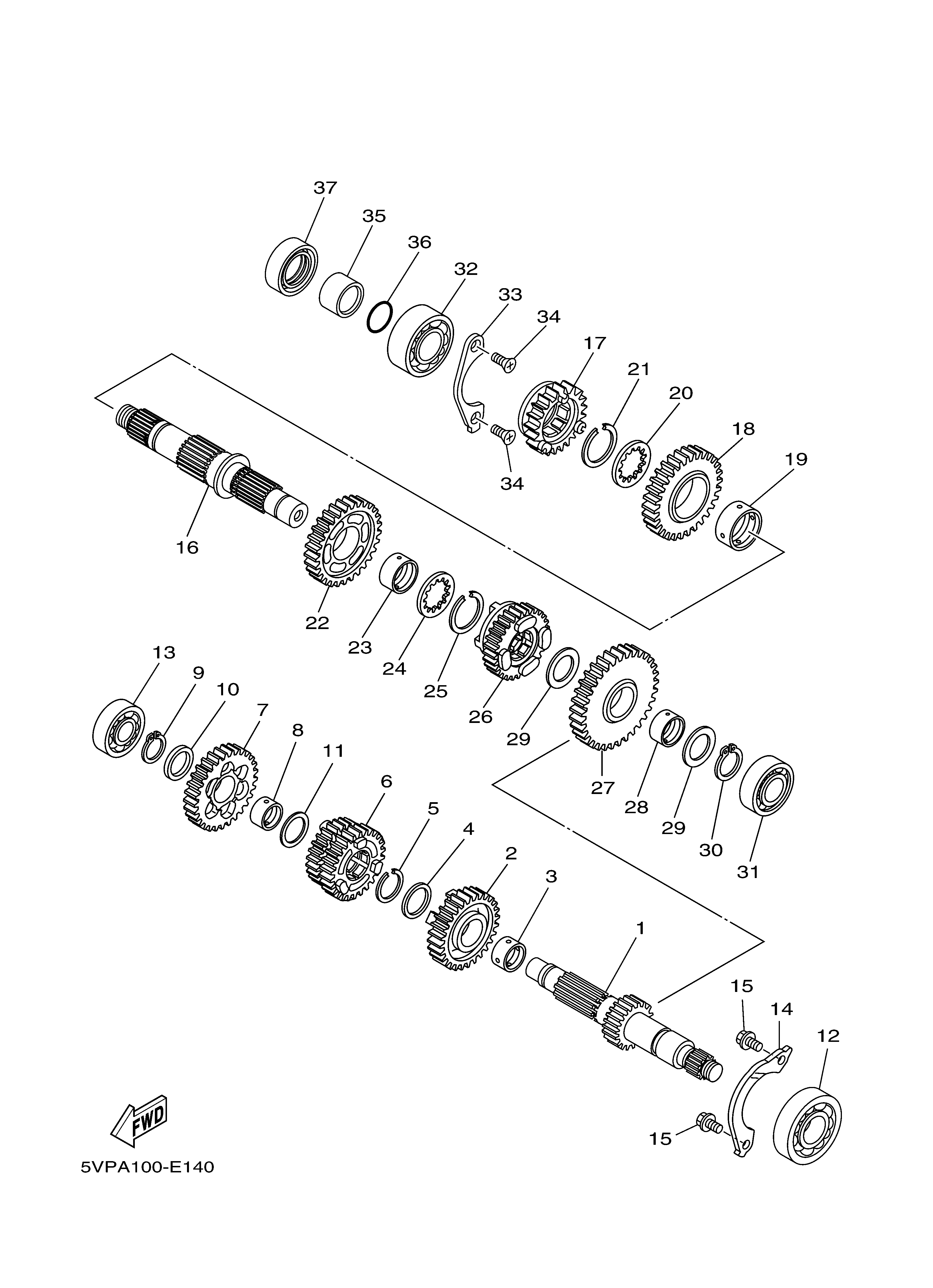 TRANSMISSION Despieces