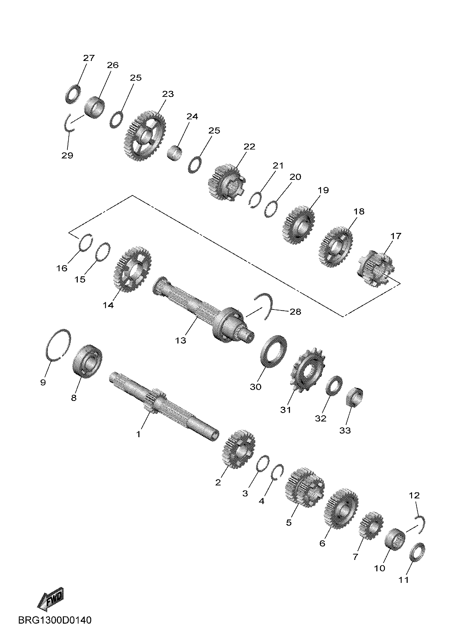 TRANSMISSION Sơ đồ tách chi tiết