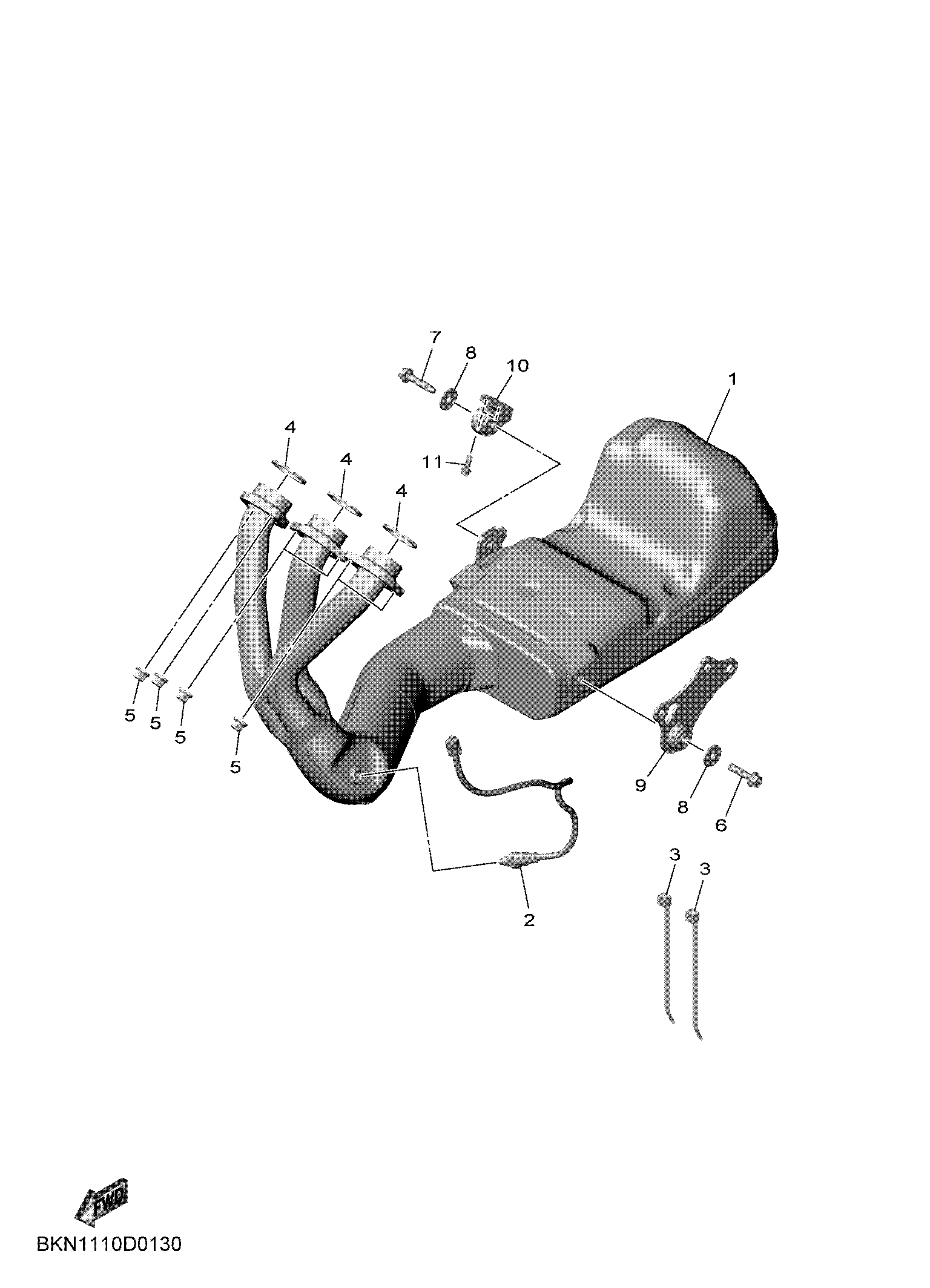 EXHAUST Despieces