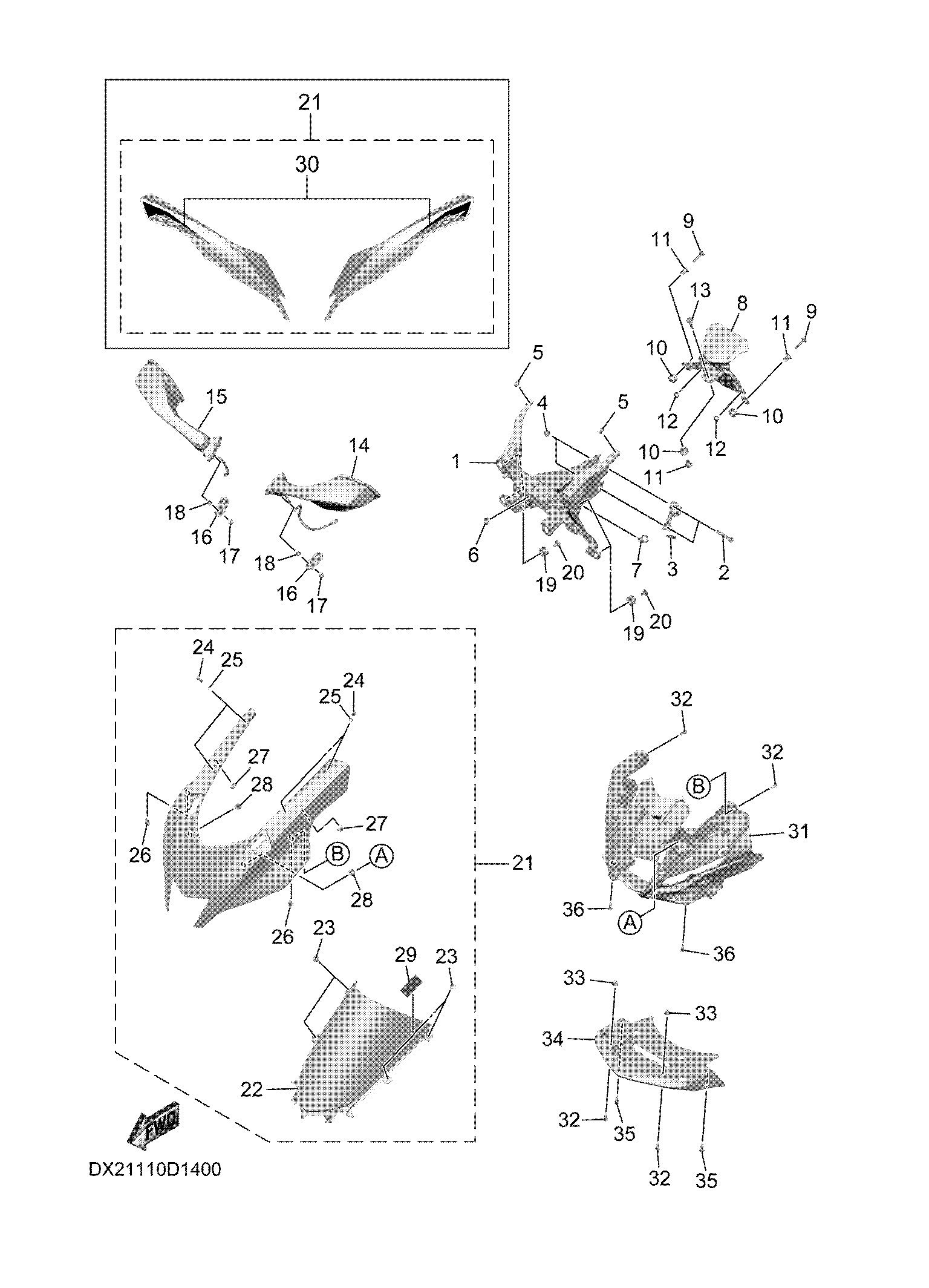COWLING 1 Despieces