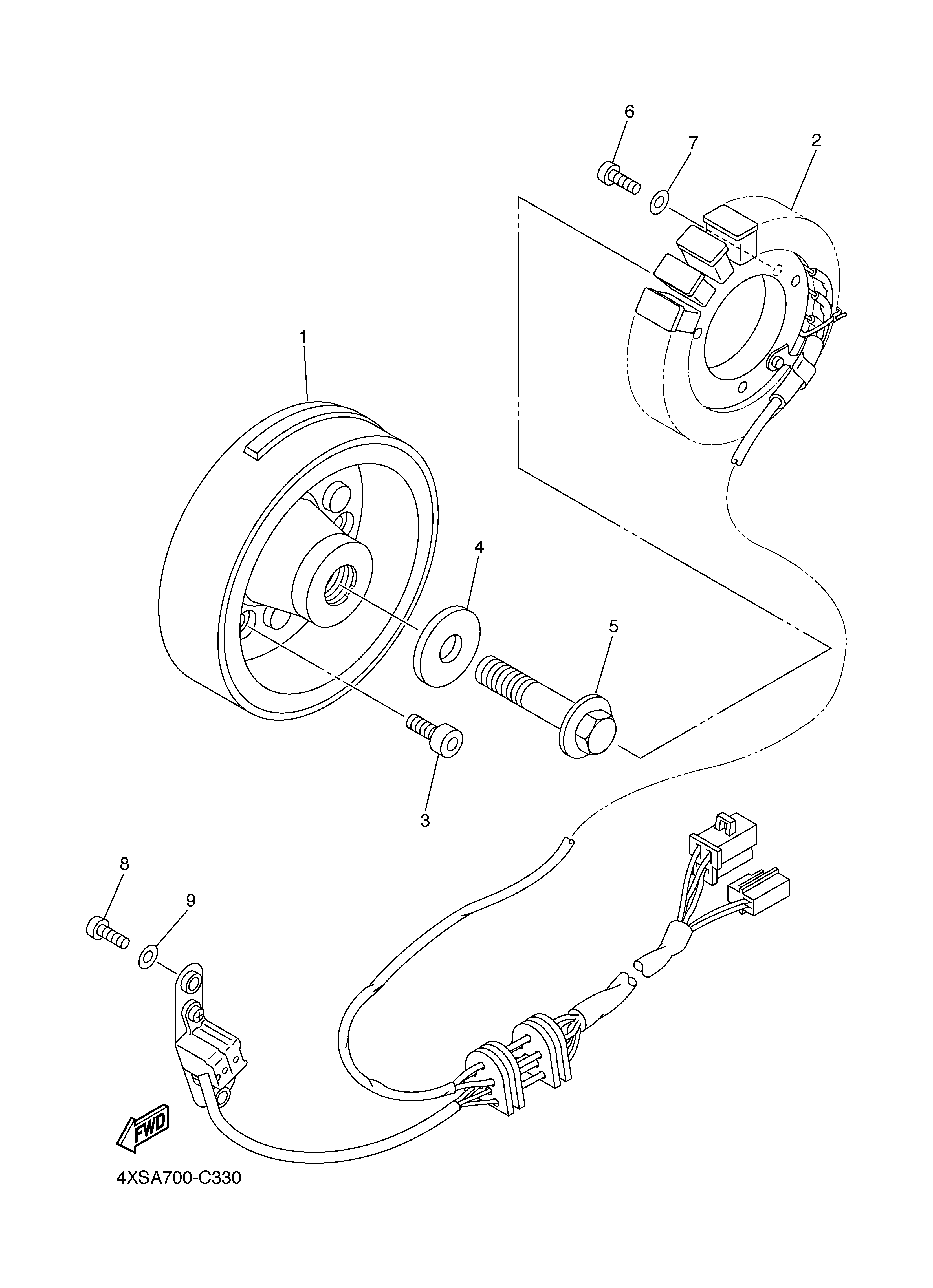 GENERATOR Diagram terurai
