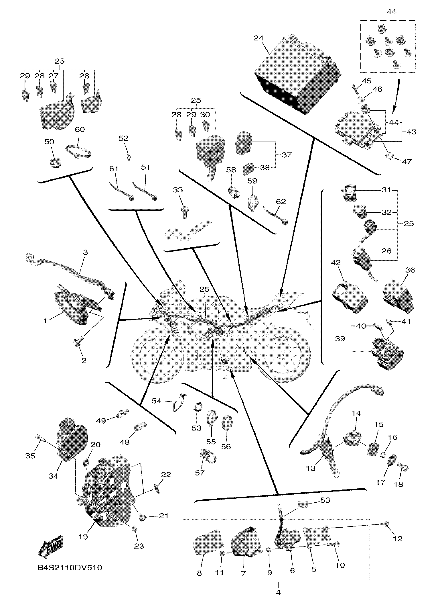 ELECTRICAL 2 ภาพแยกชิ้นส่วน