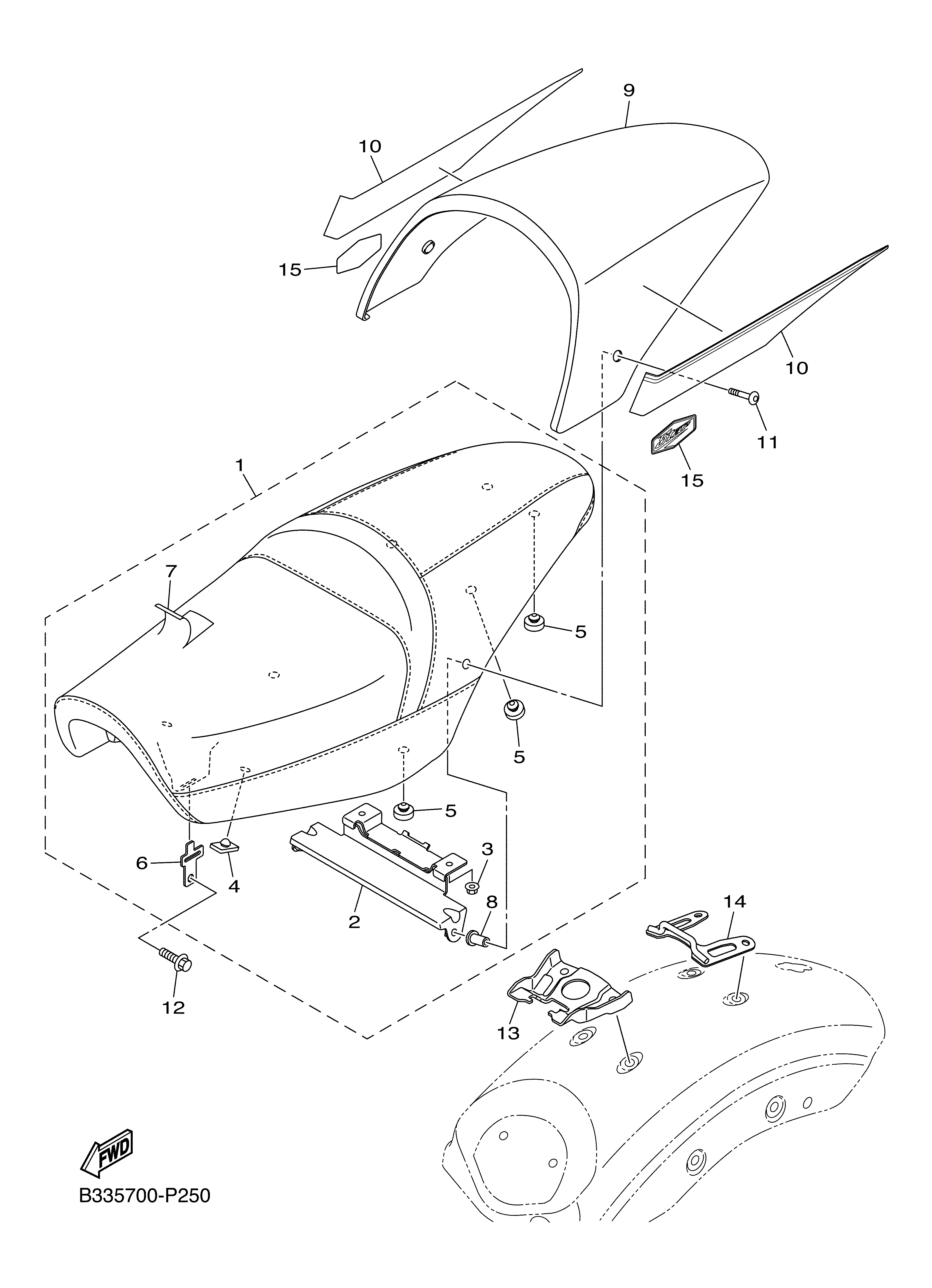 SEAT Diagram terurai