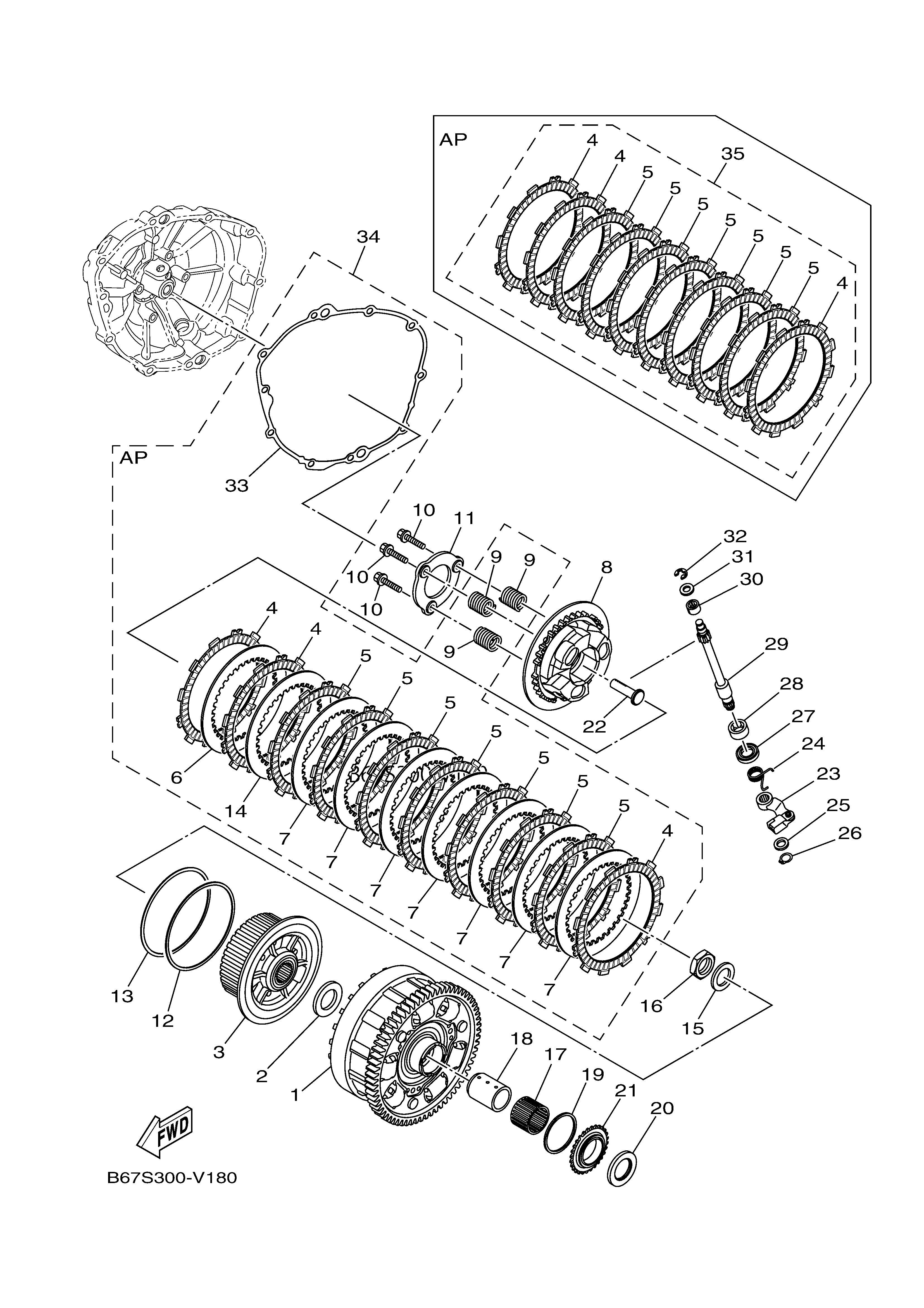 CLUTCH Despieces