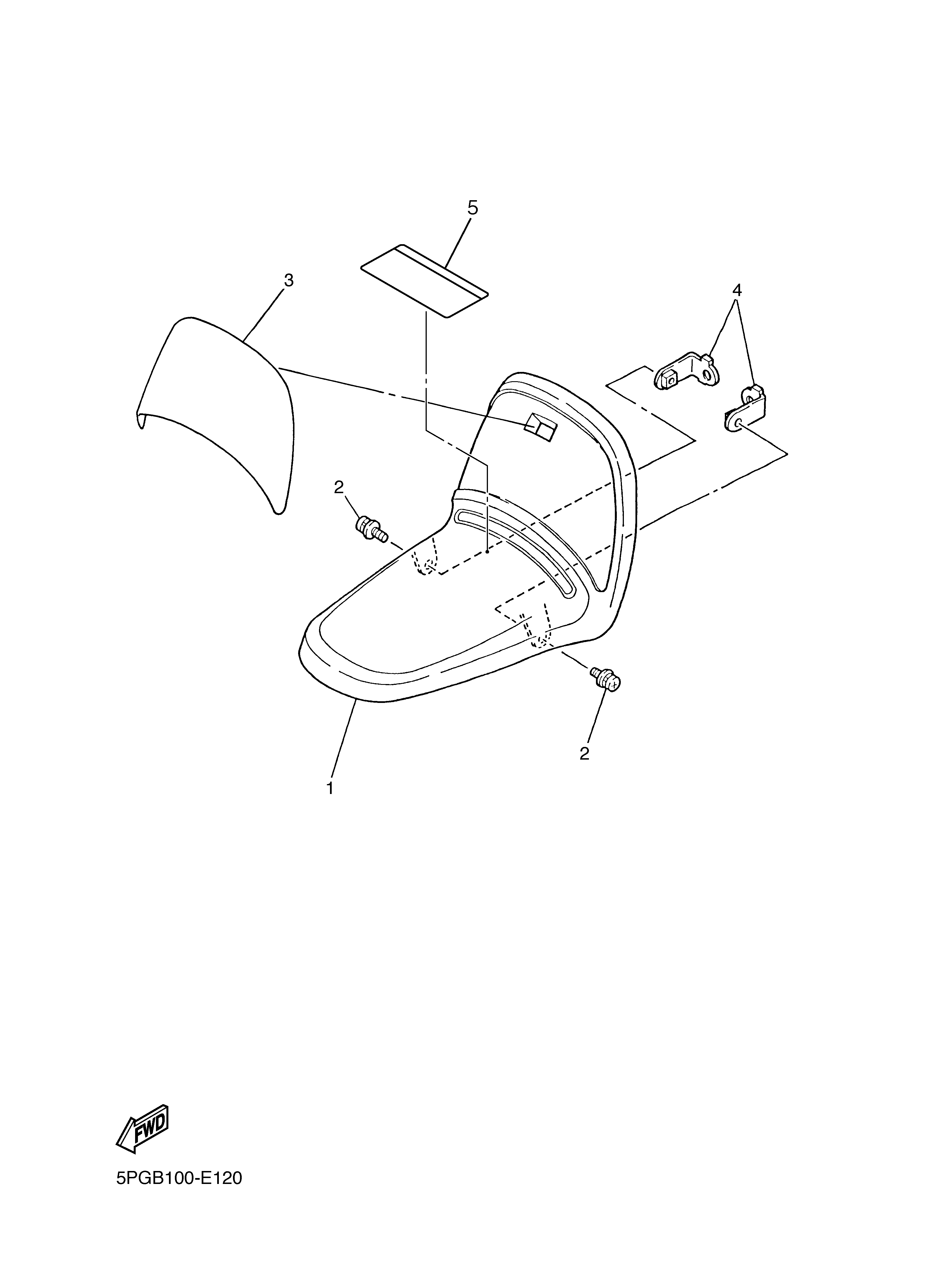 FRONT FENDER 爆炸图