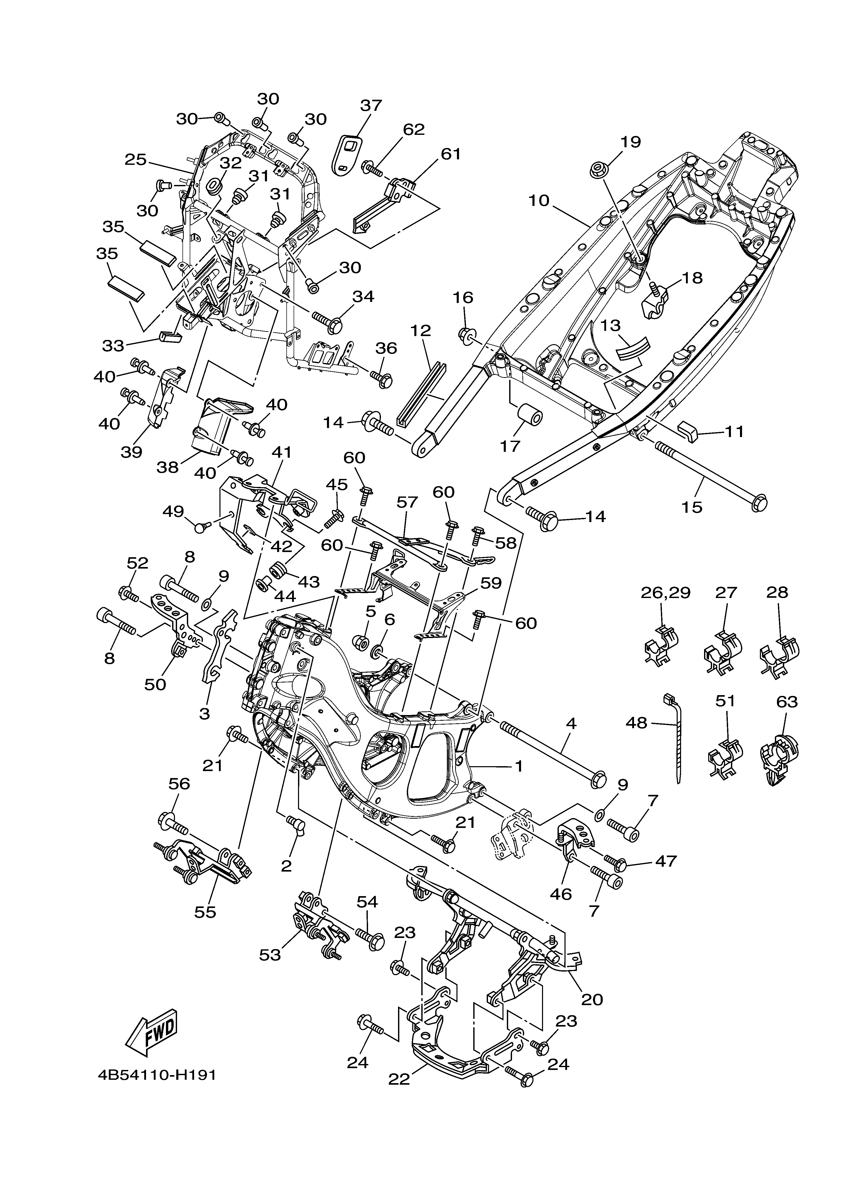 FRAME Diagram terurai