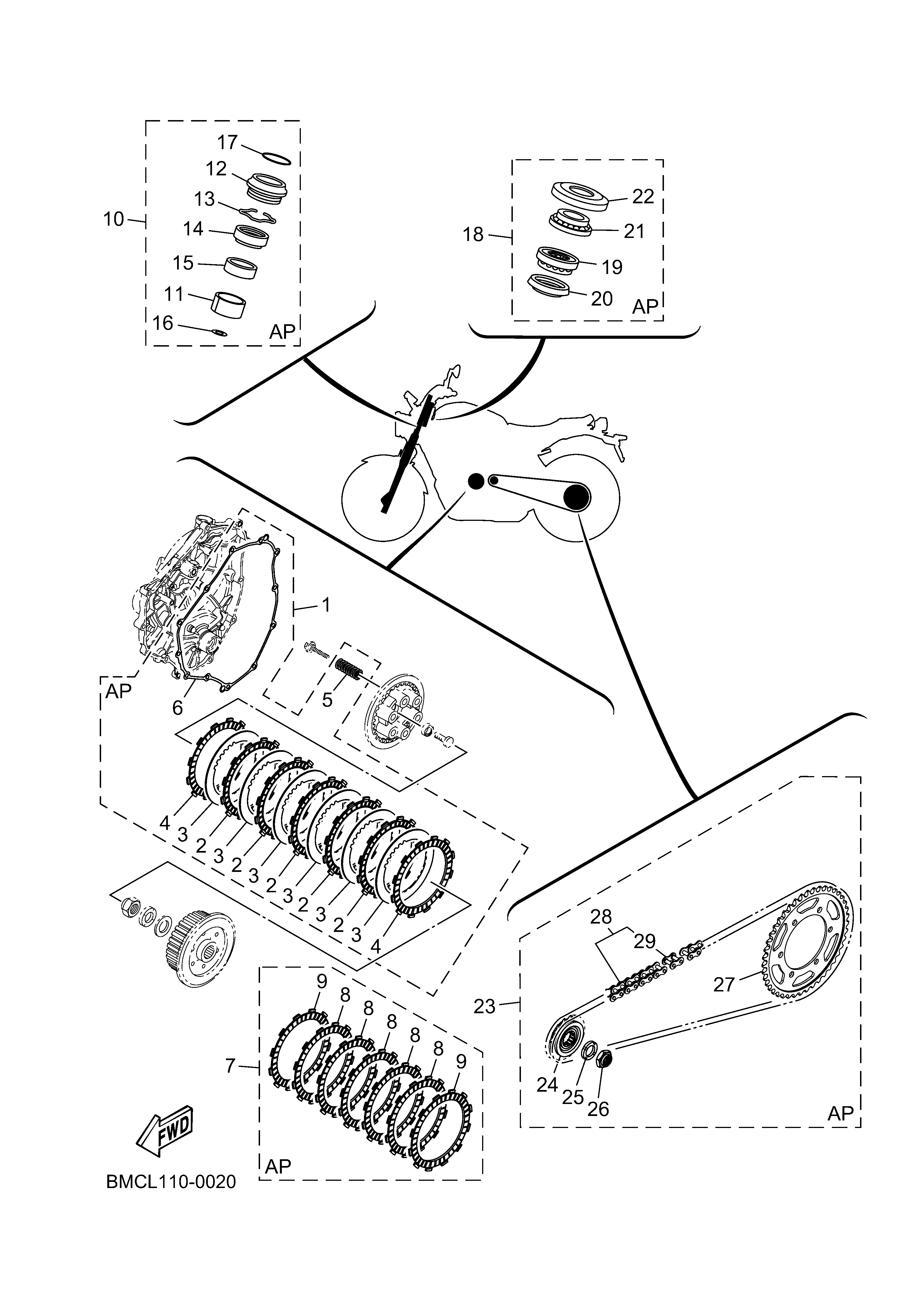 2 MAINTENANCE PARTS KIT Exploded diagrams