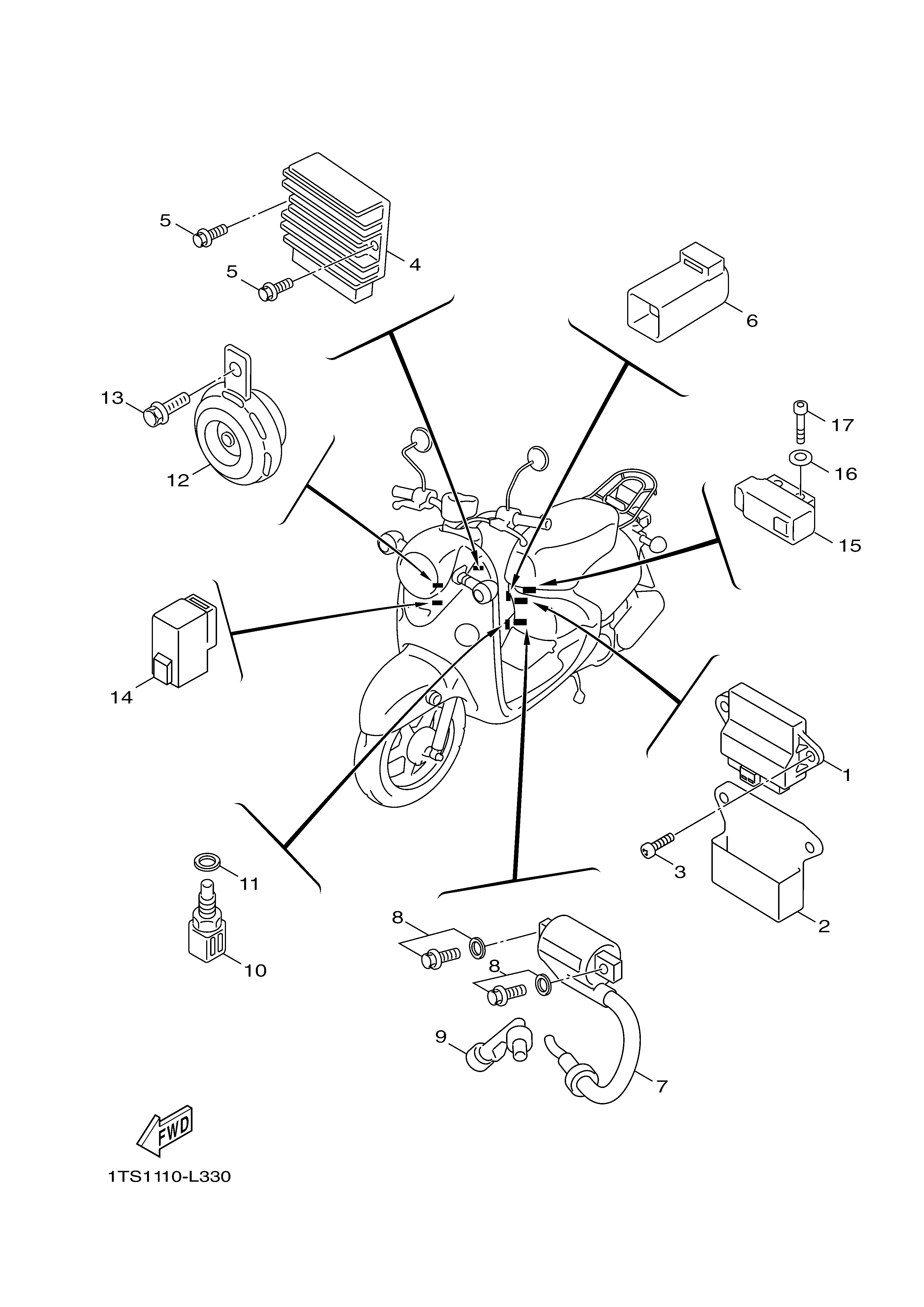 ELECTRICAL 1 Diagram terurai