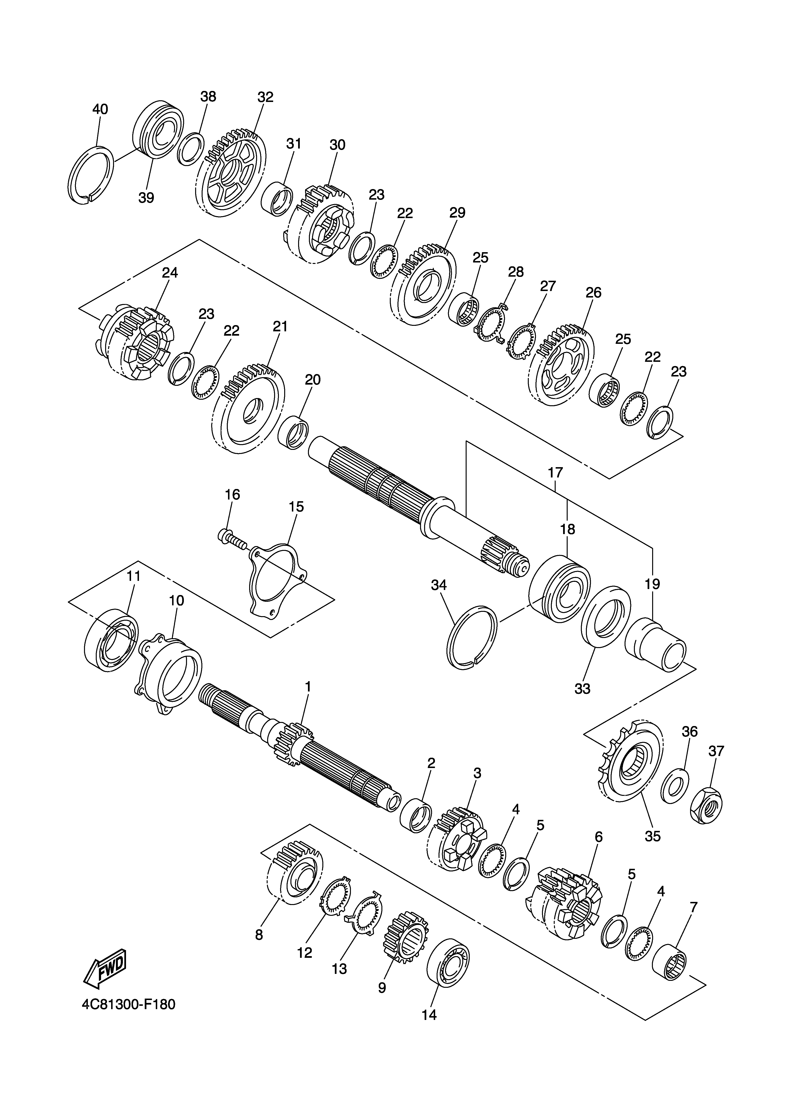 TRANSMISSION Despieces