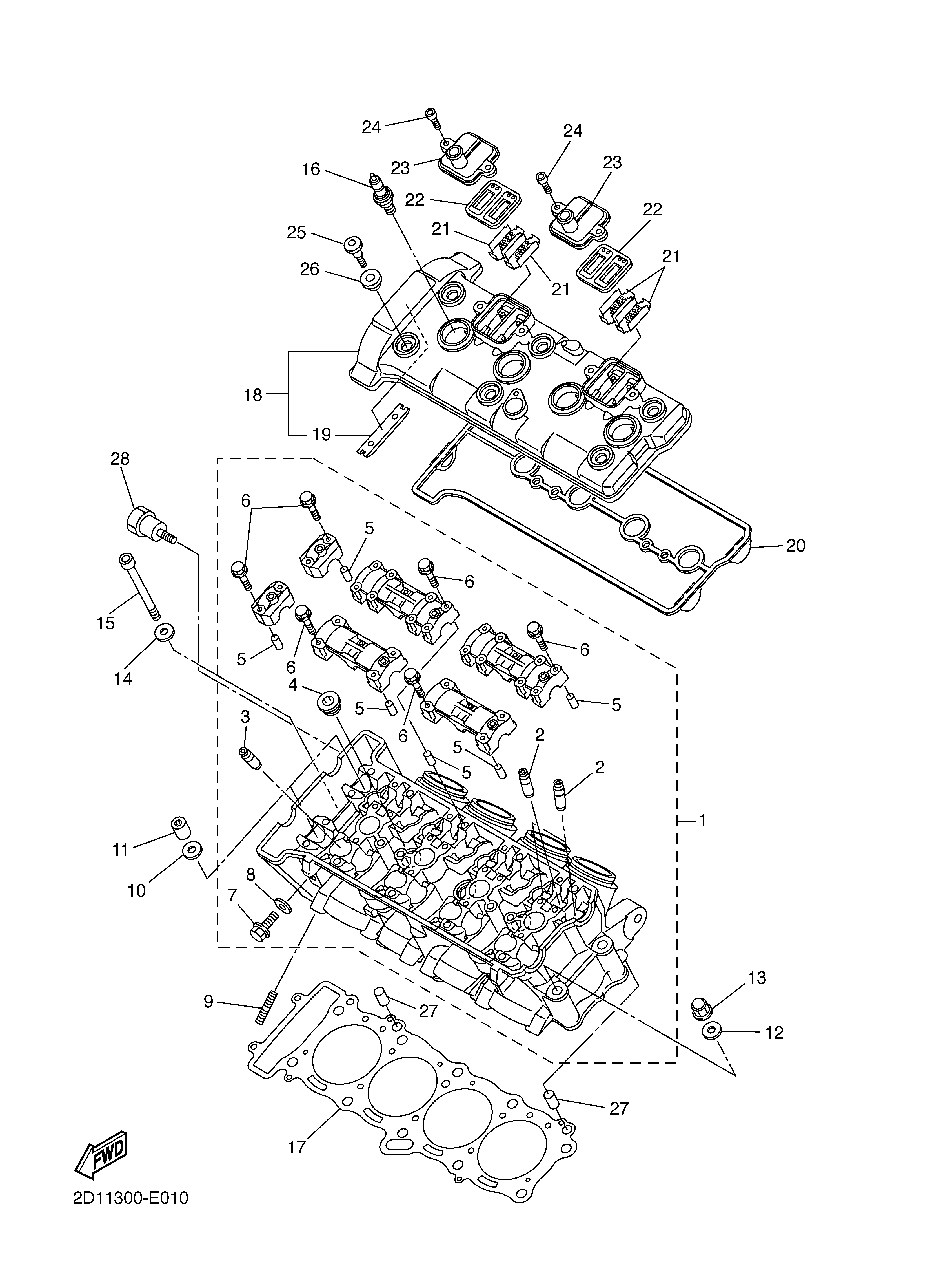 CYLINDER HEAD Despieces