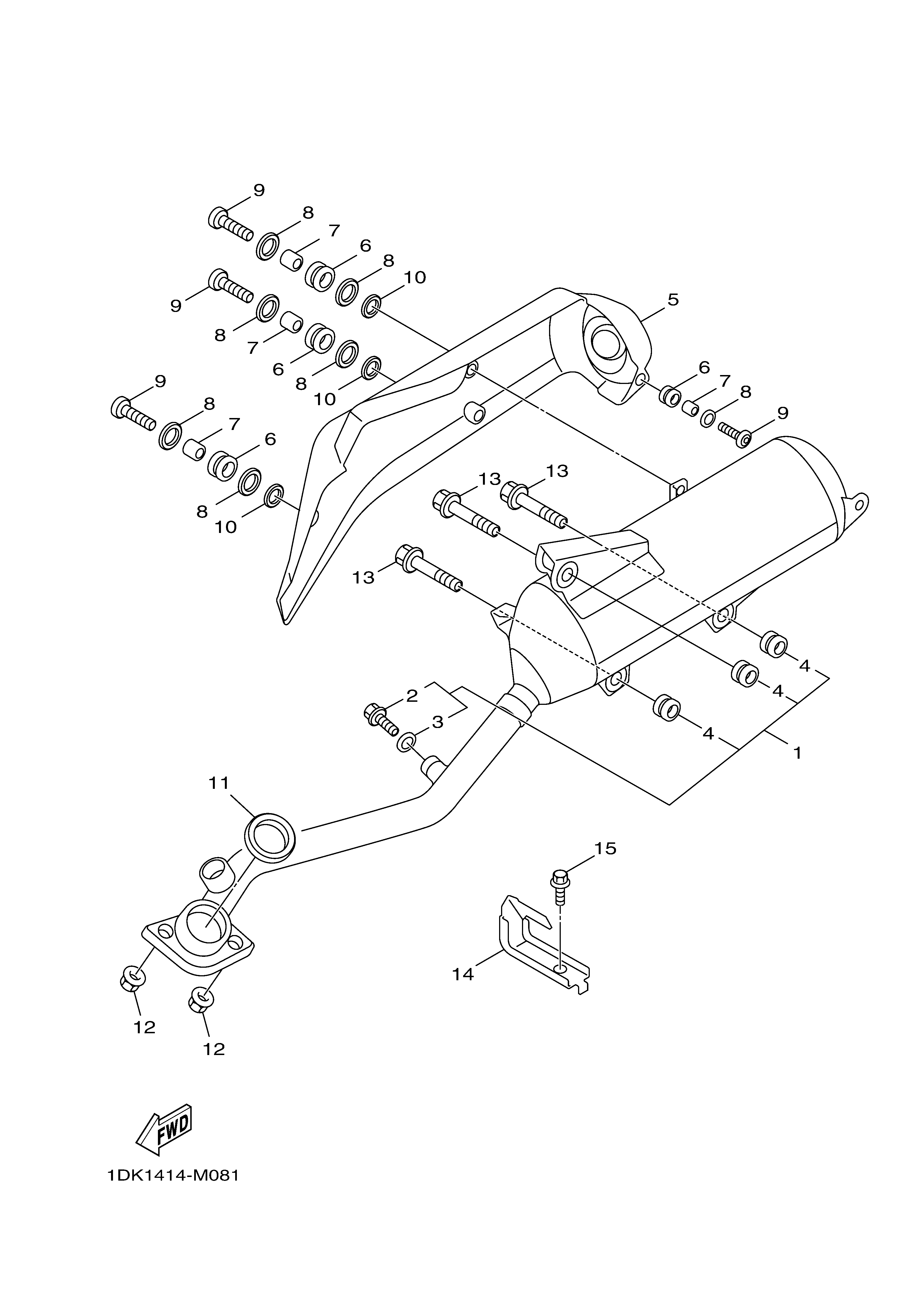 EXHAUST 爆炸图