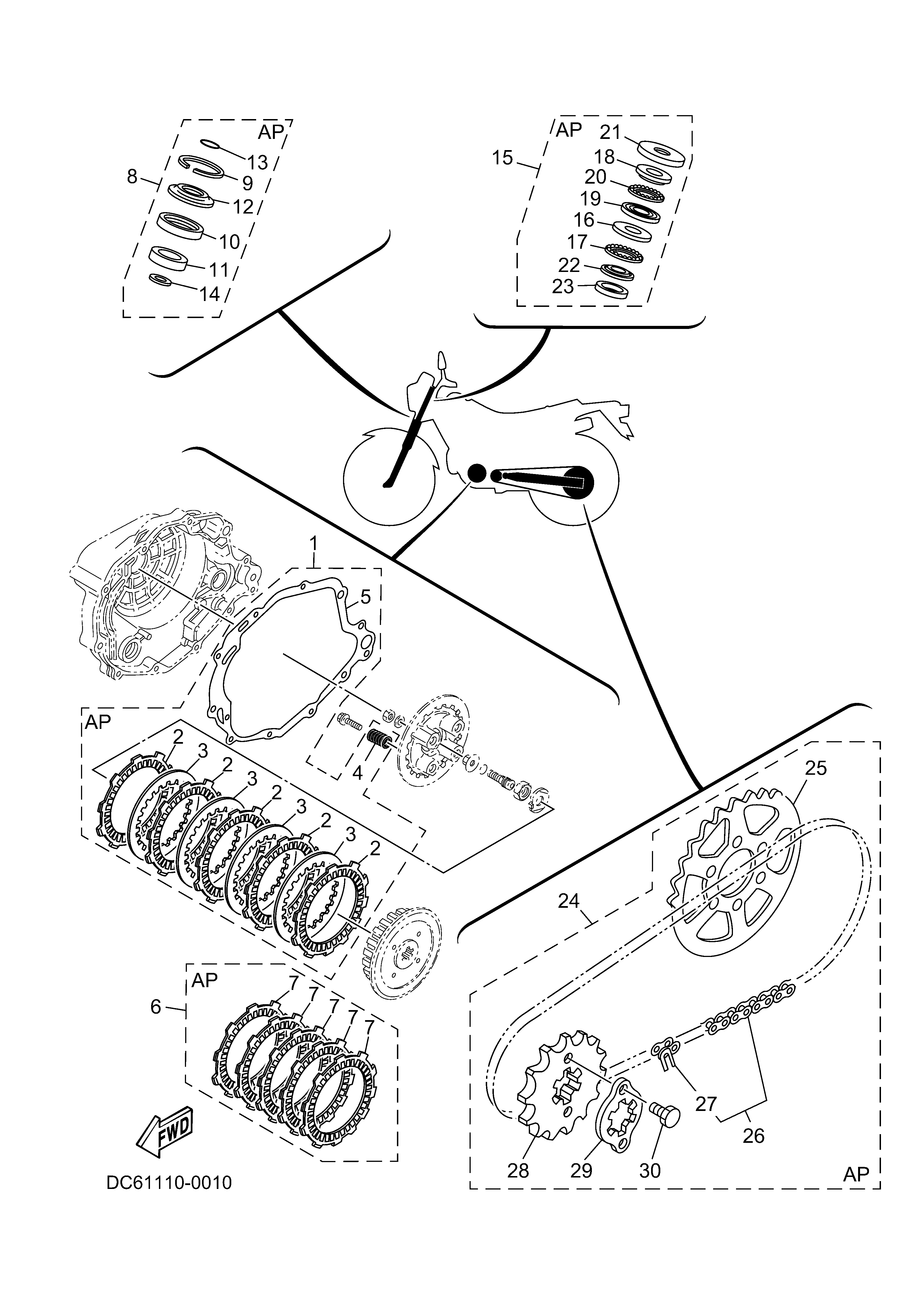 2 MAINTENANCE PARTS KIT 爆炸图