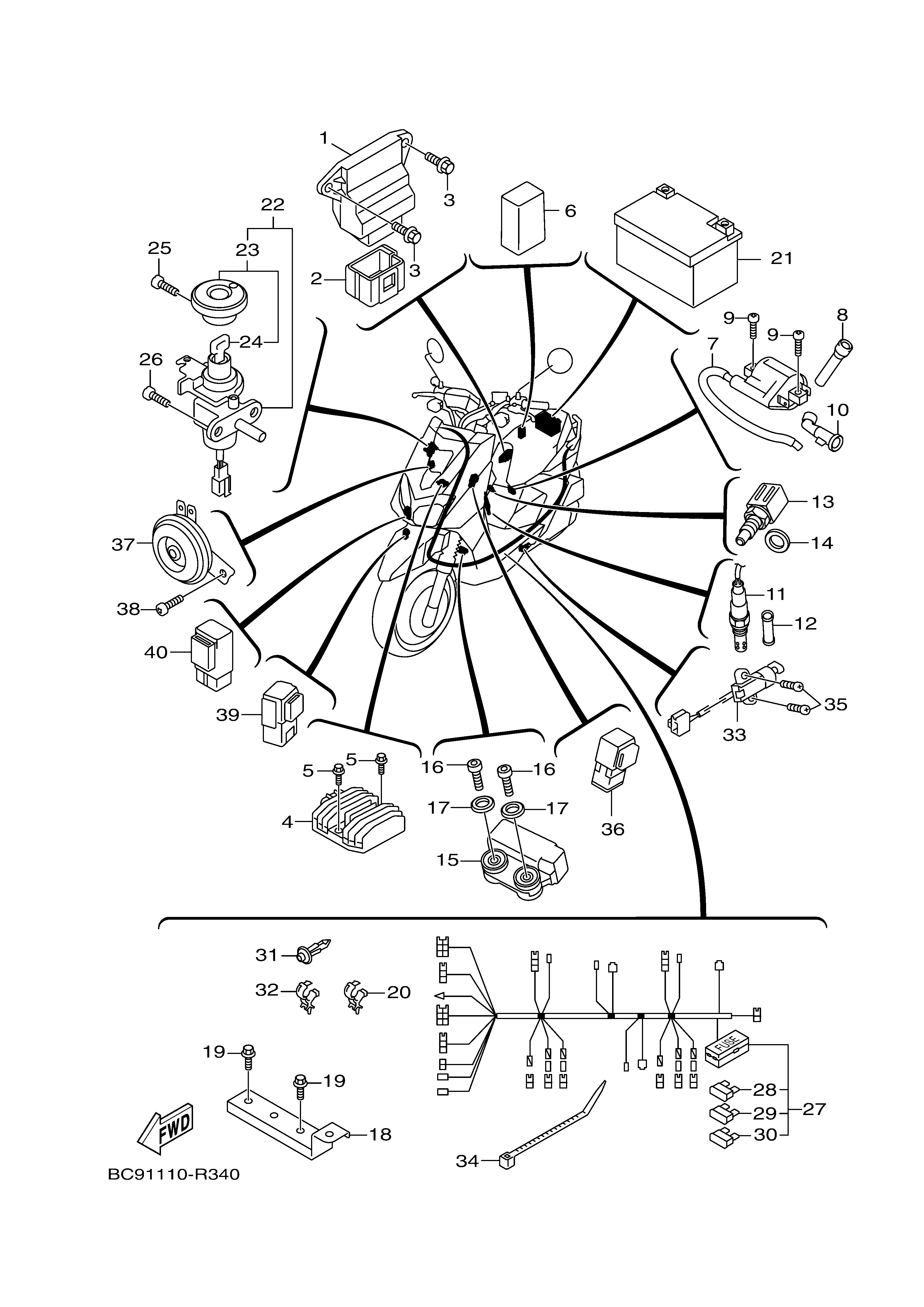 ELECTRICAL 1 Despieces