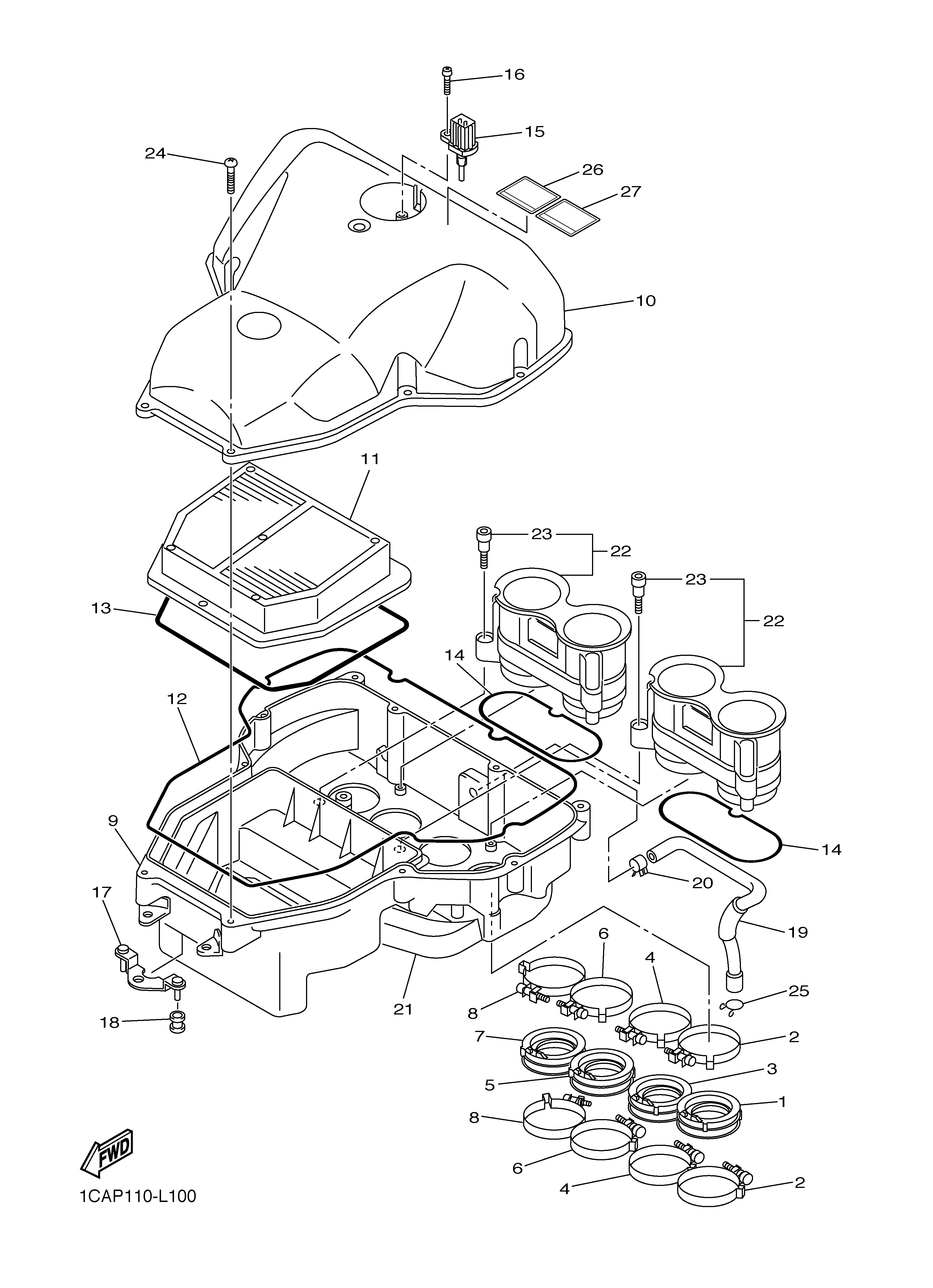 INTAKE 爆炸图