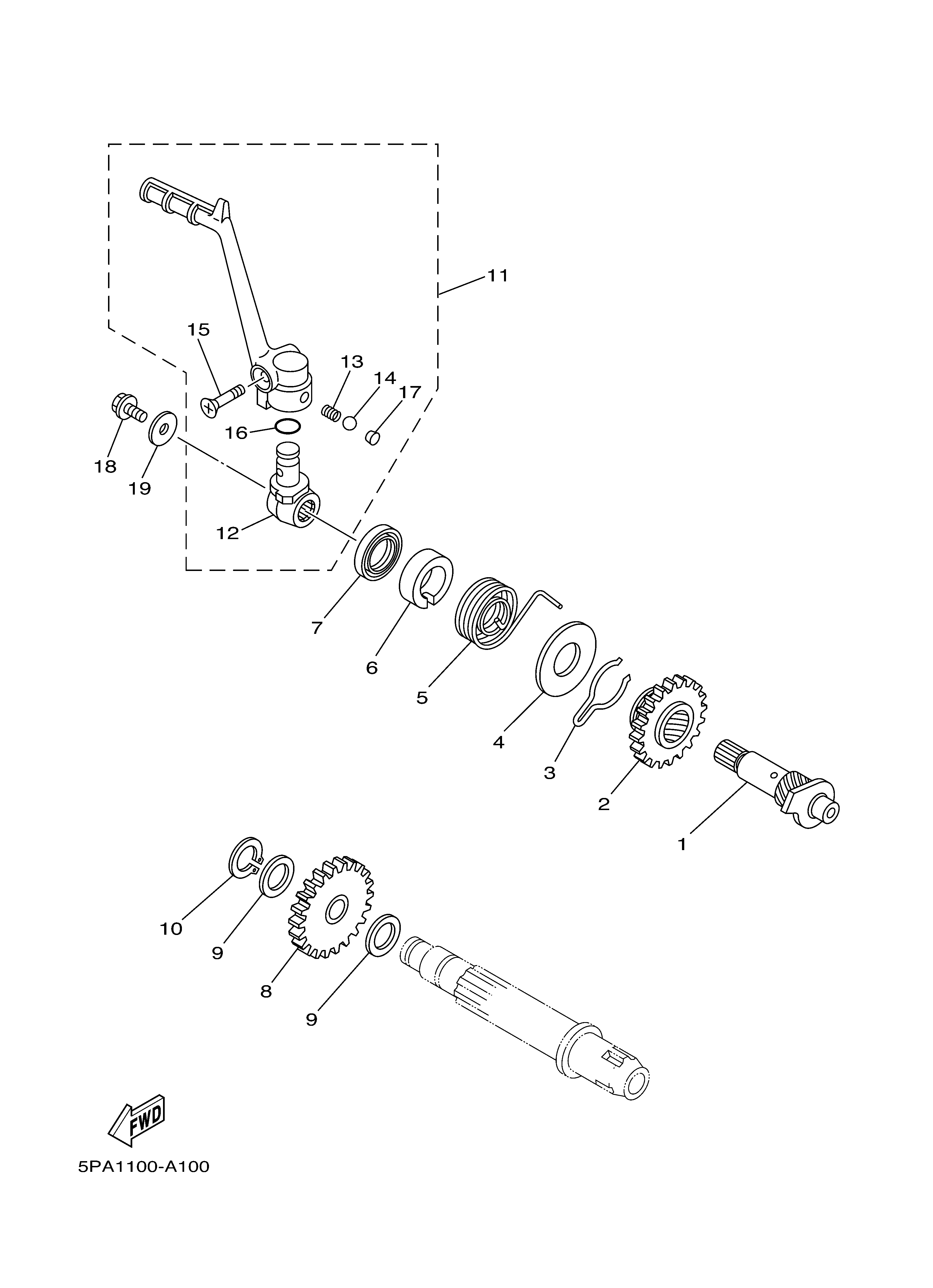 STARTER Exploded diagrams