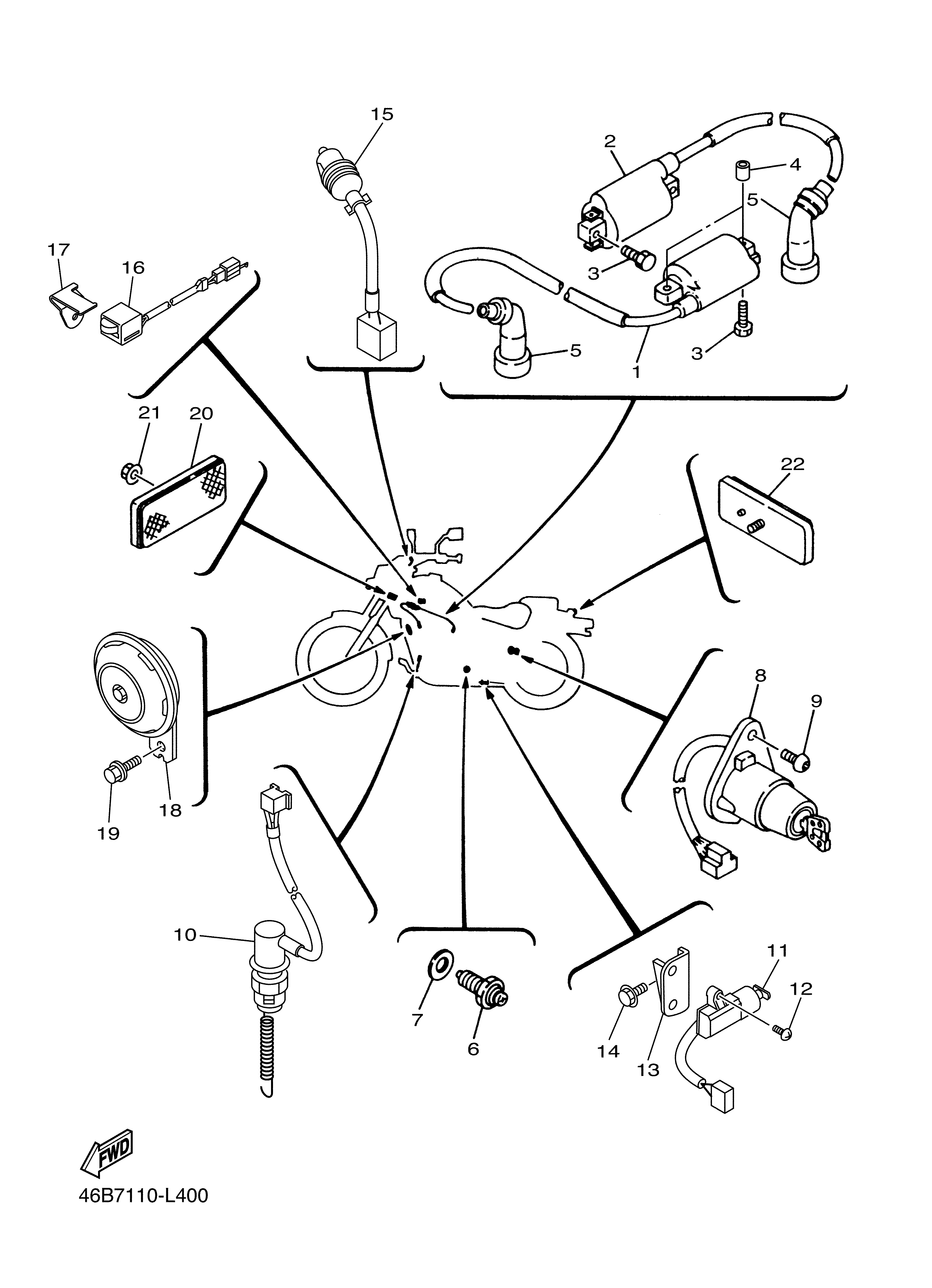 ELECTRICAL 2 Diagram terurai