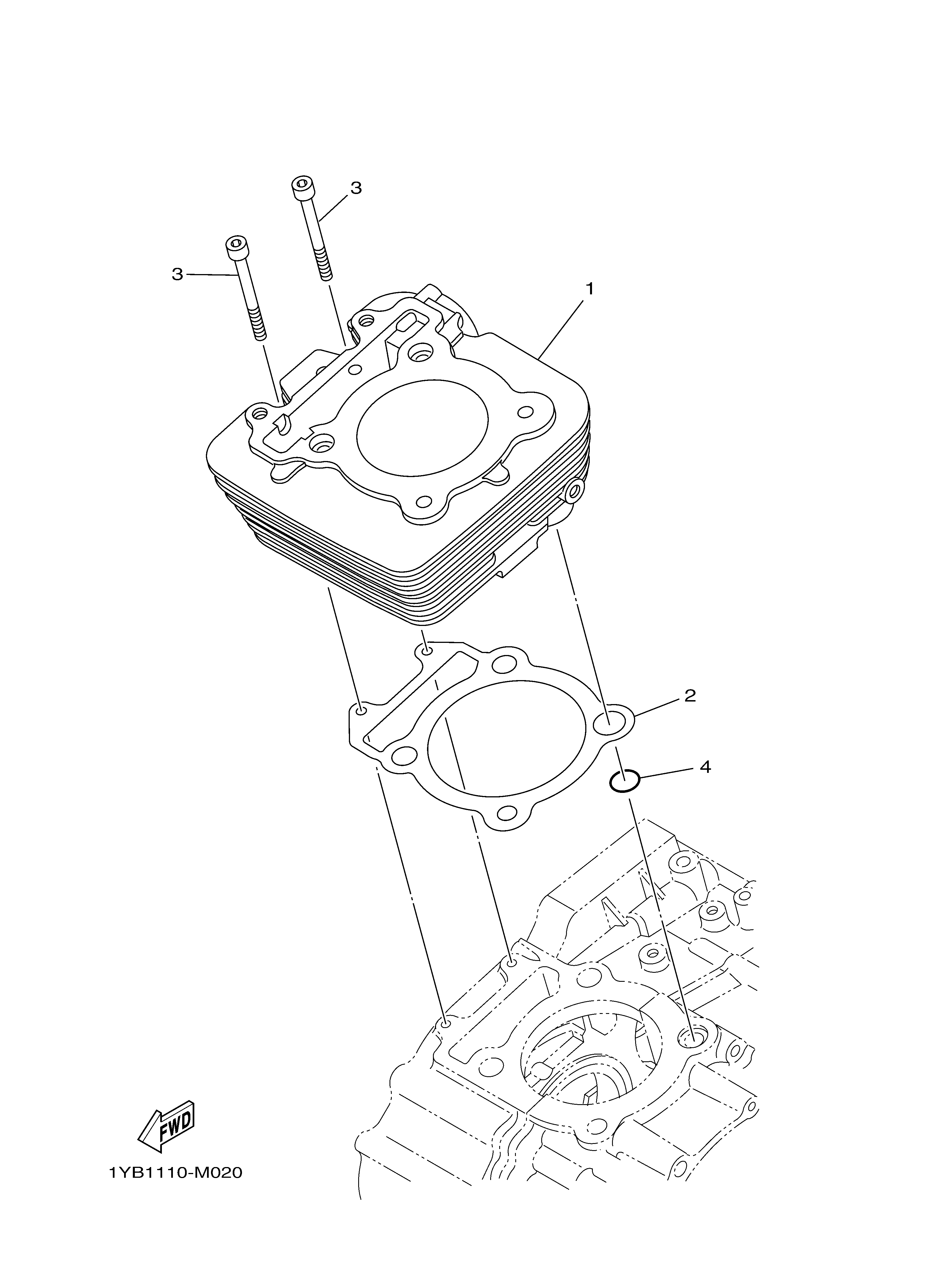 CYLINDER ภาพแยกชิ้นส่วน