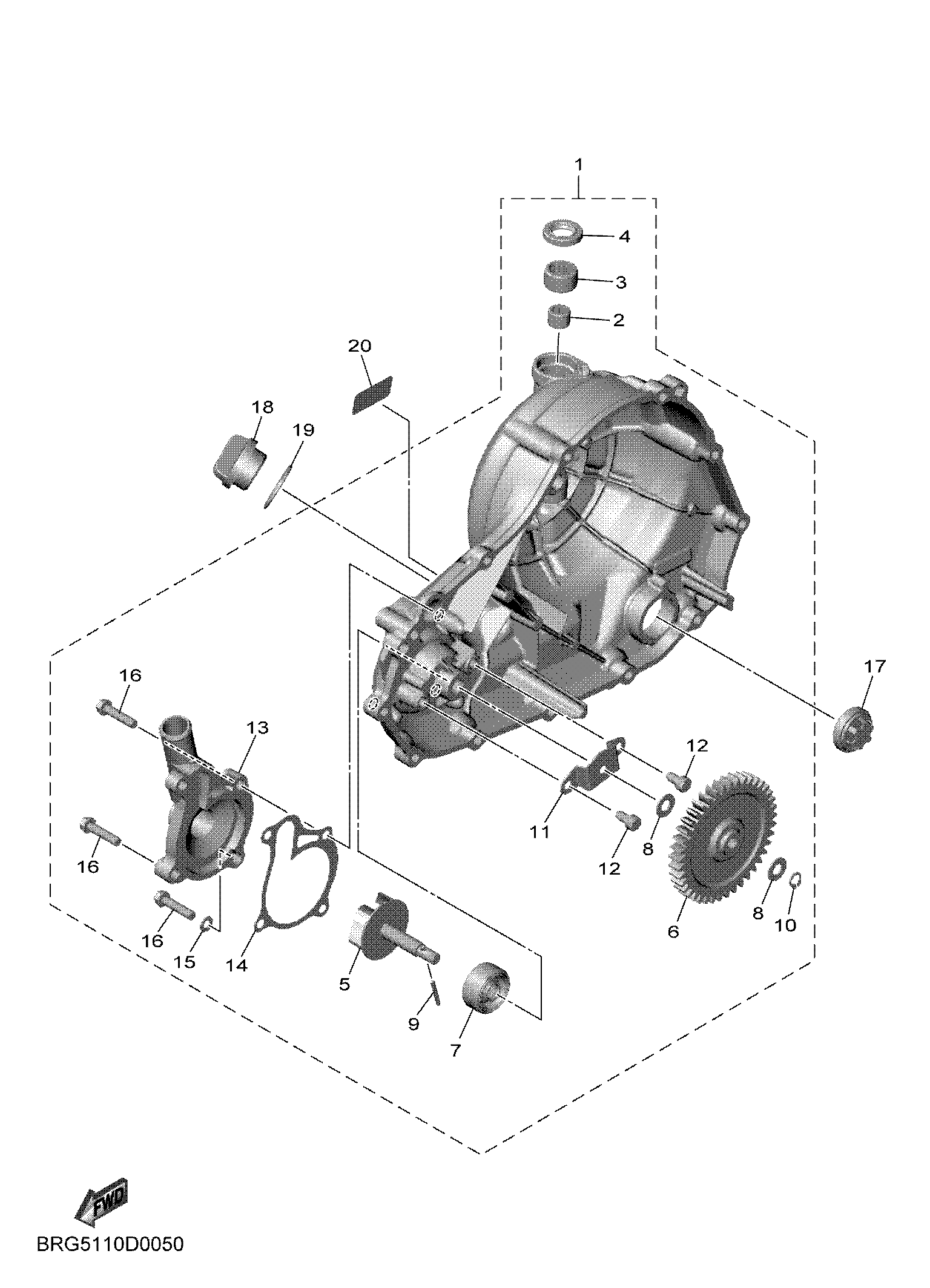 WATER PUMP Despieces