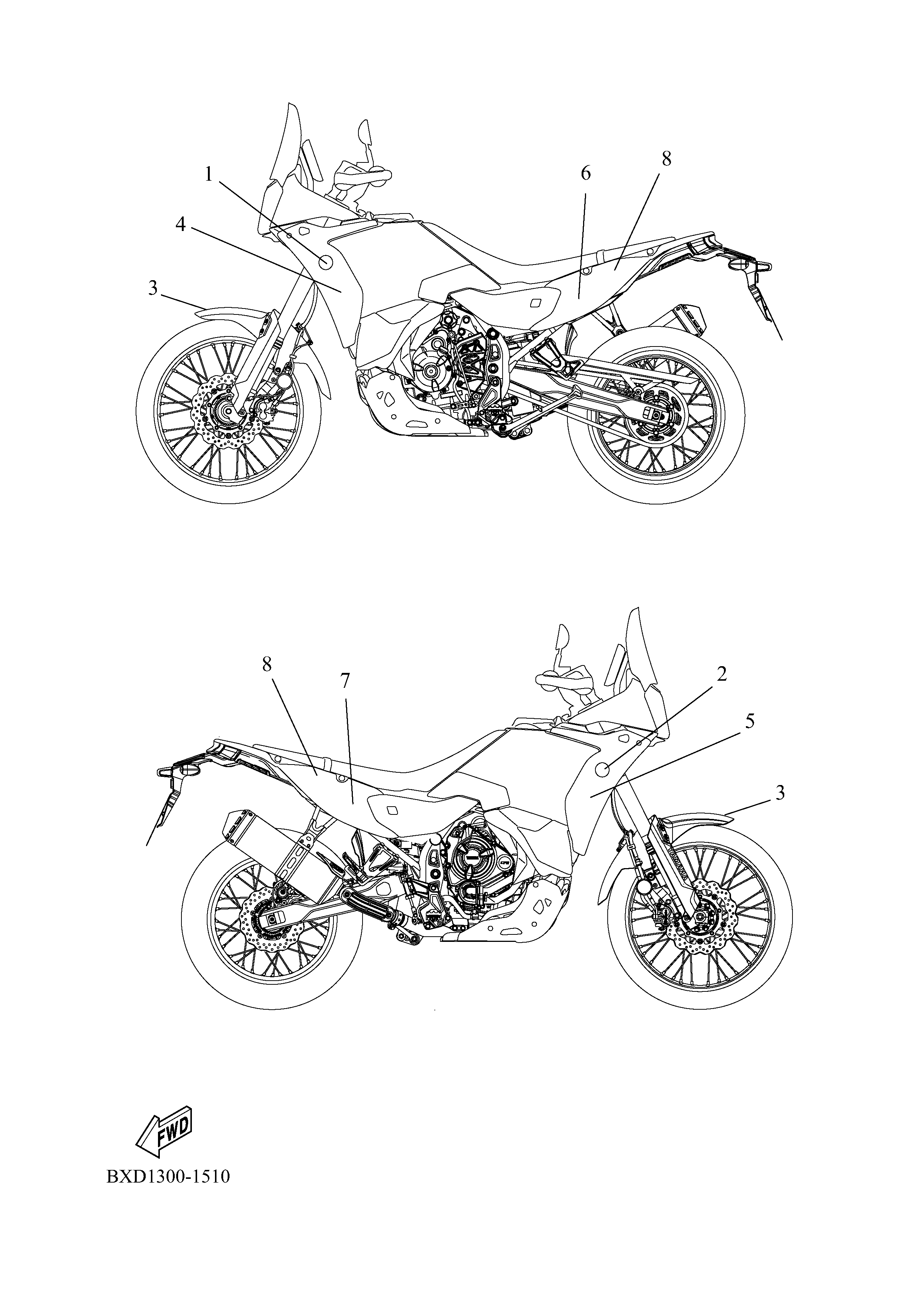 GRAPHIC & EMBLEM ภาพแยกชิ้นส่วน
