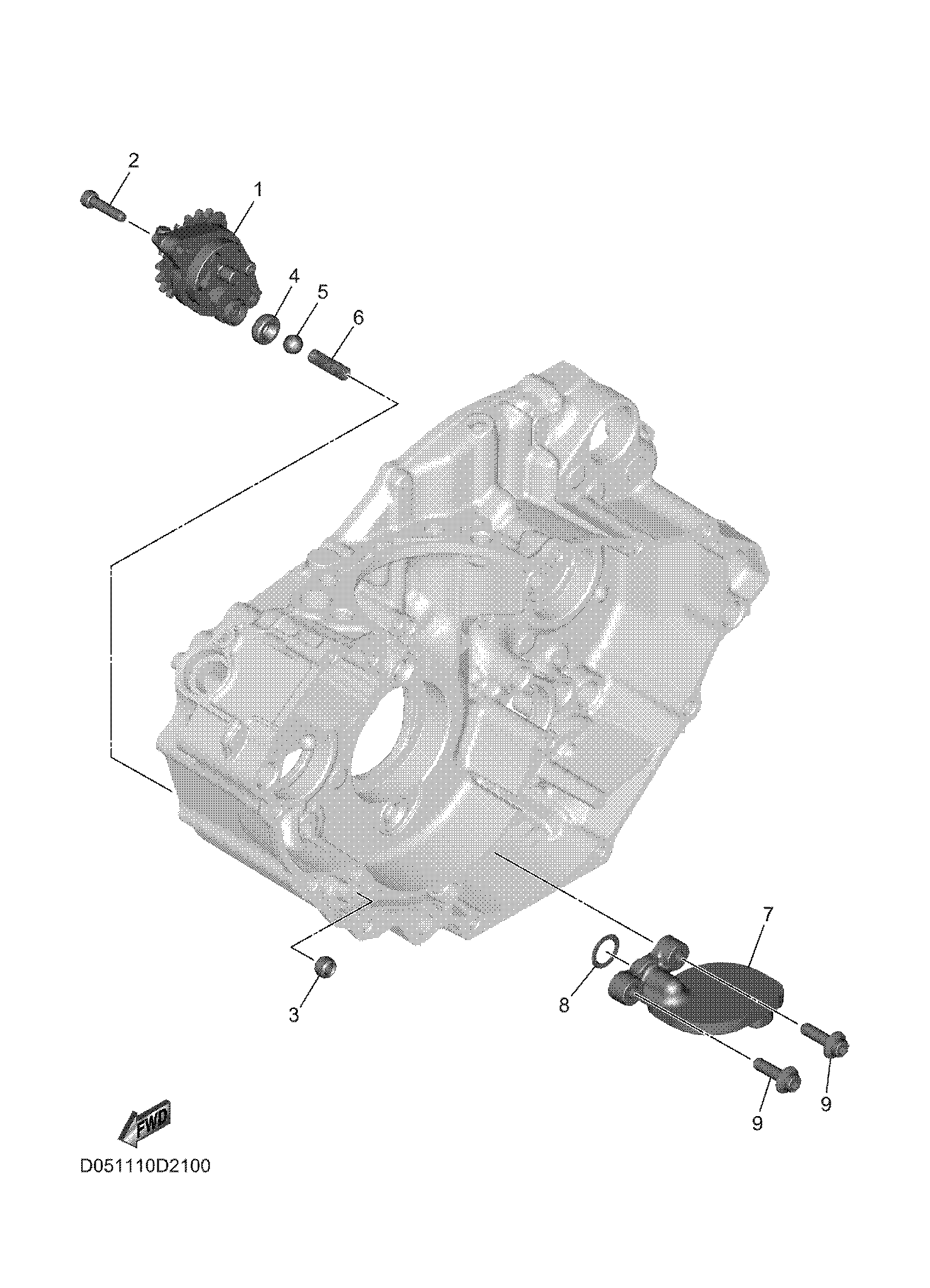 OIL PUMP Exploded diagrams