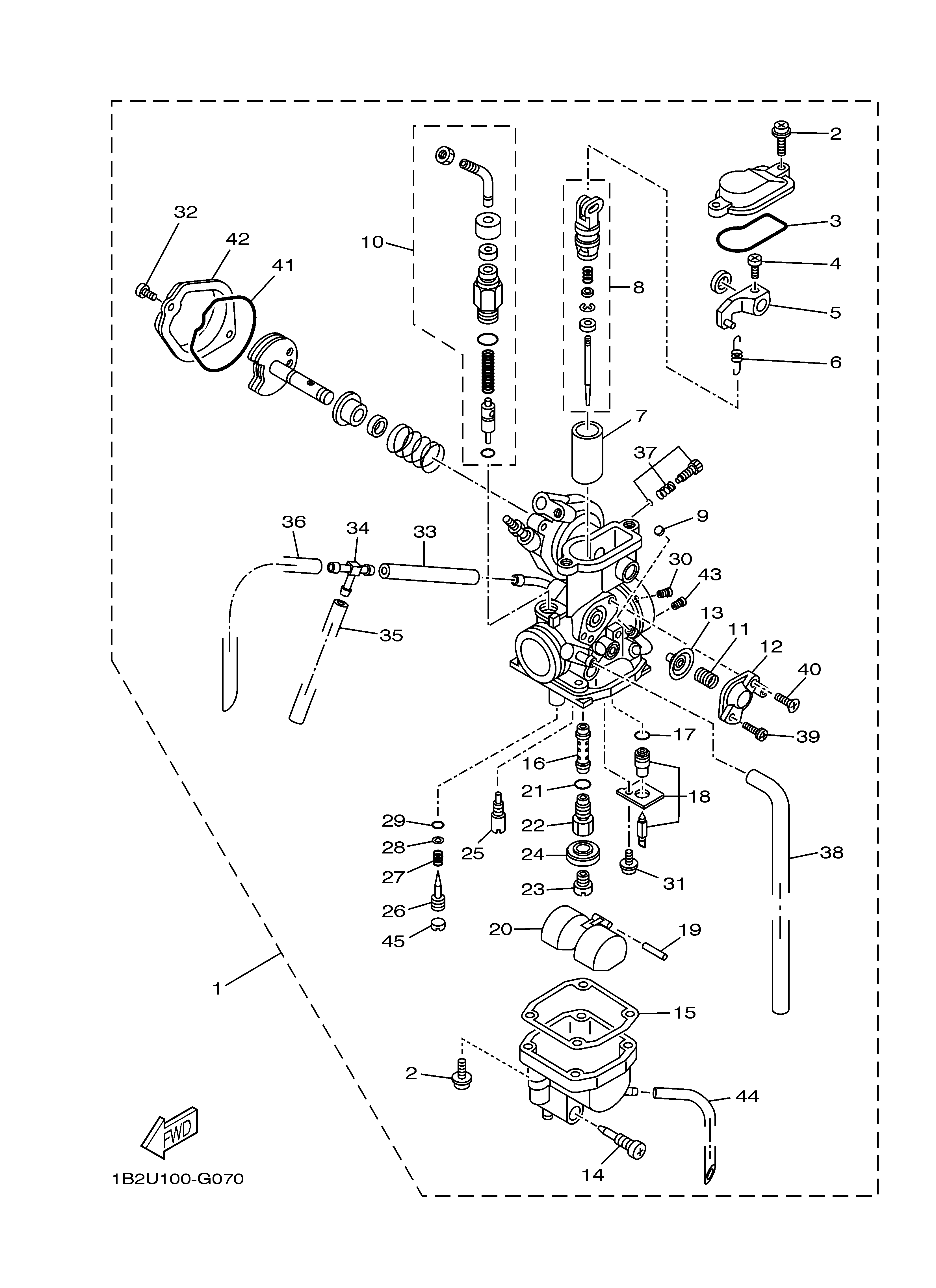 CARBURETOR Despieces