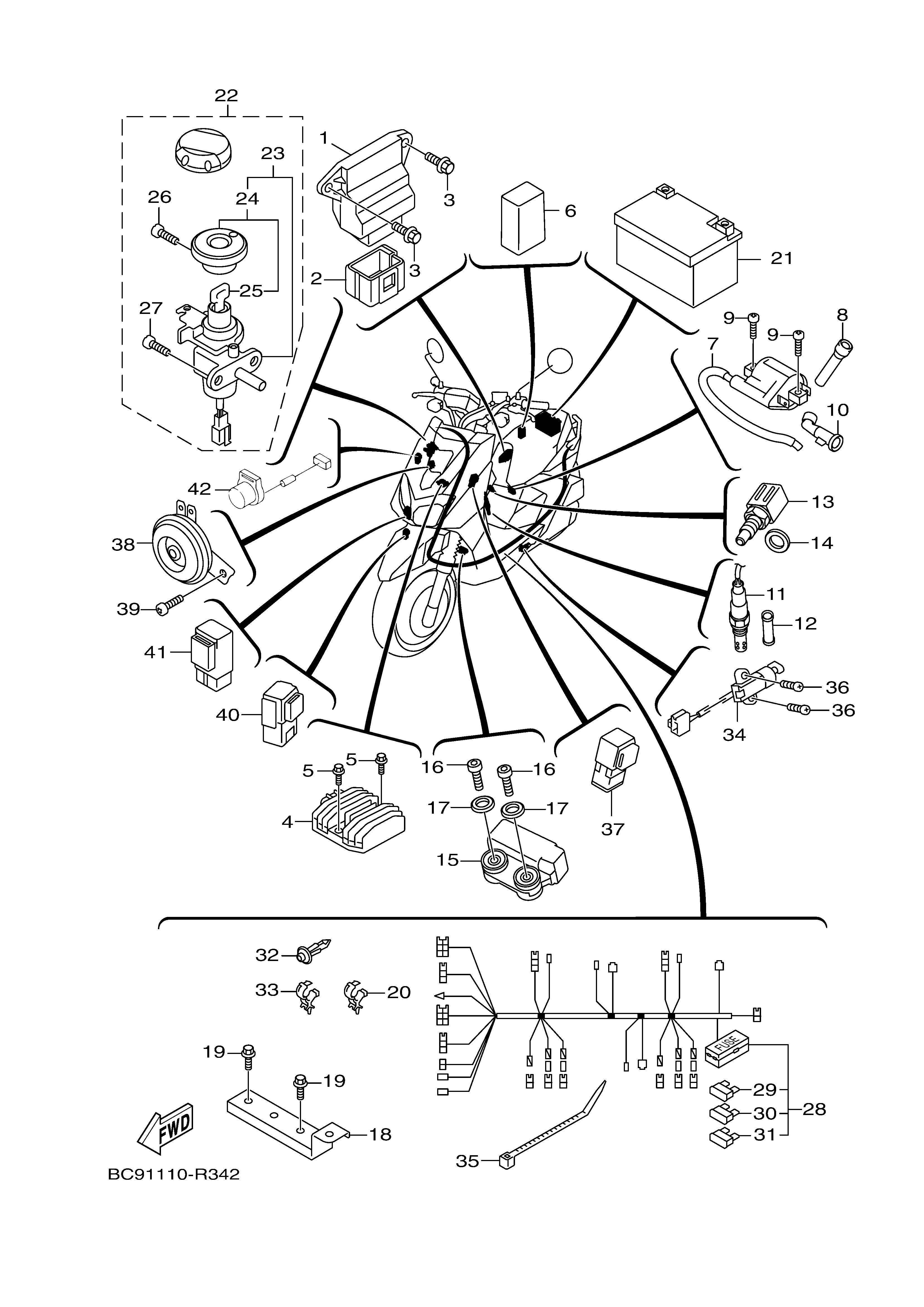 ELECTRICAL 1 Despieces