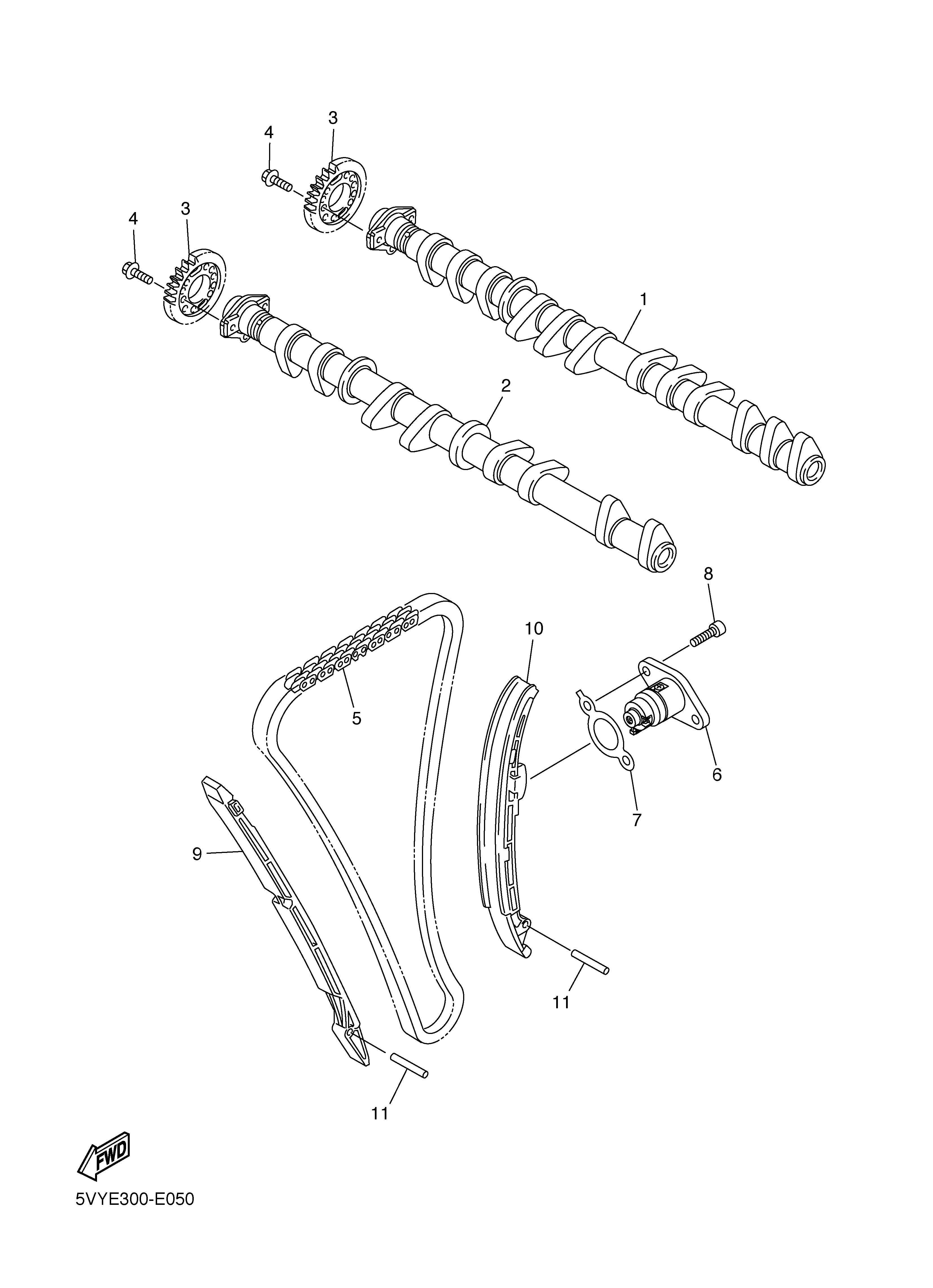 CAMSHAFT CHAIN Despieces