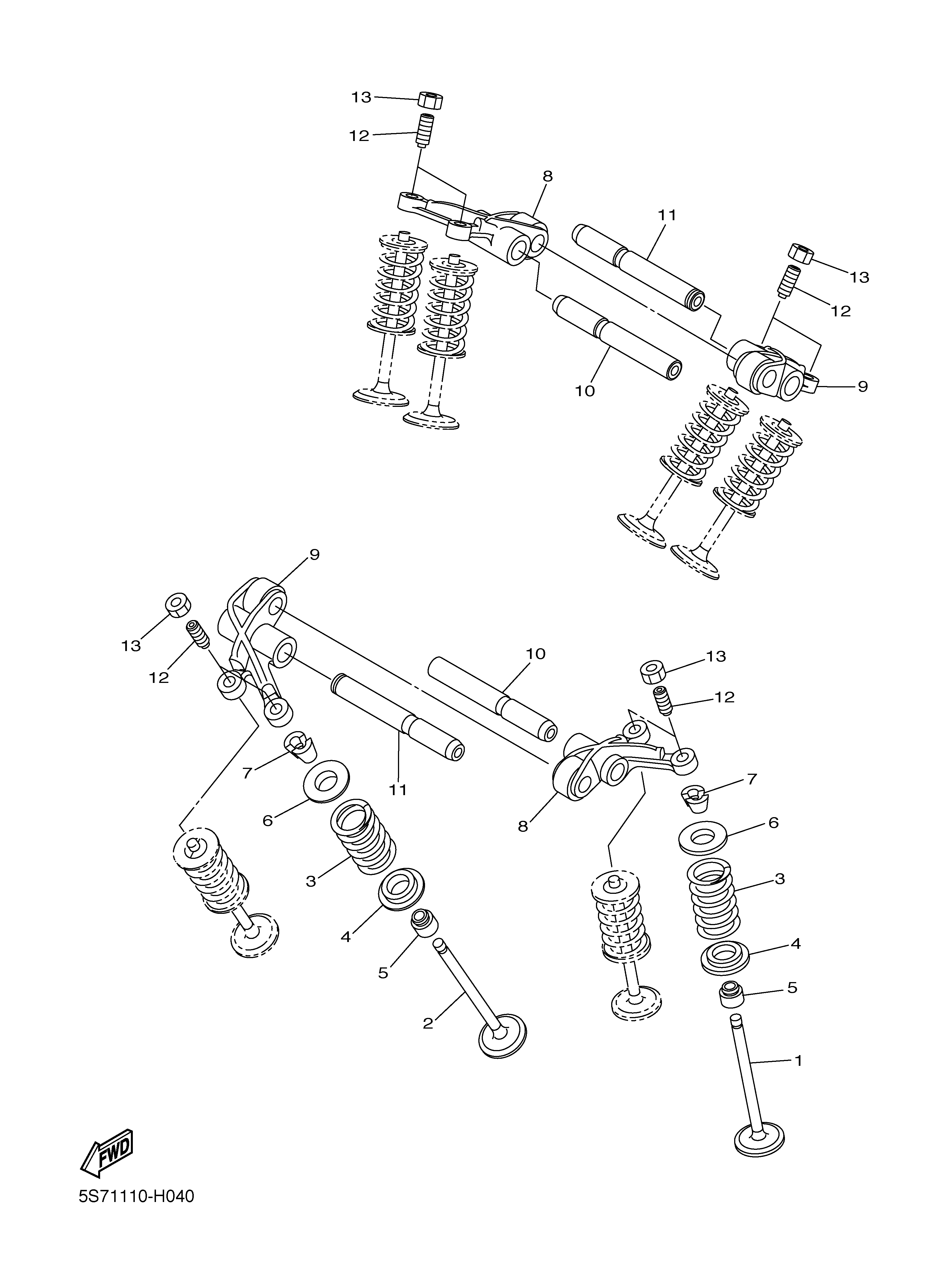 VALVE Sơ đồ tách chi tiết