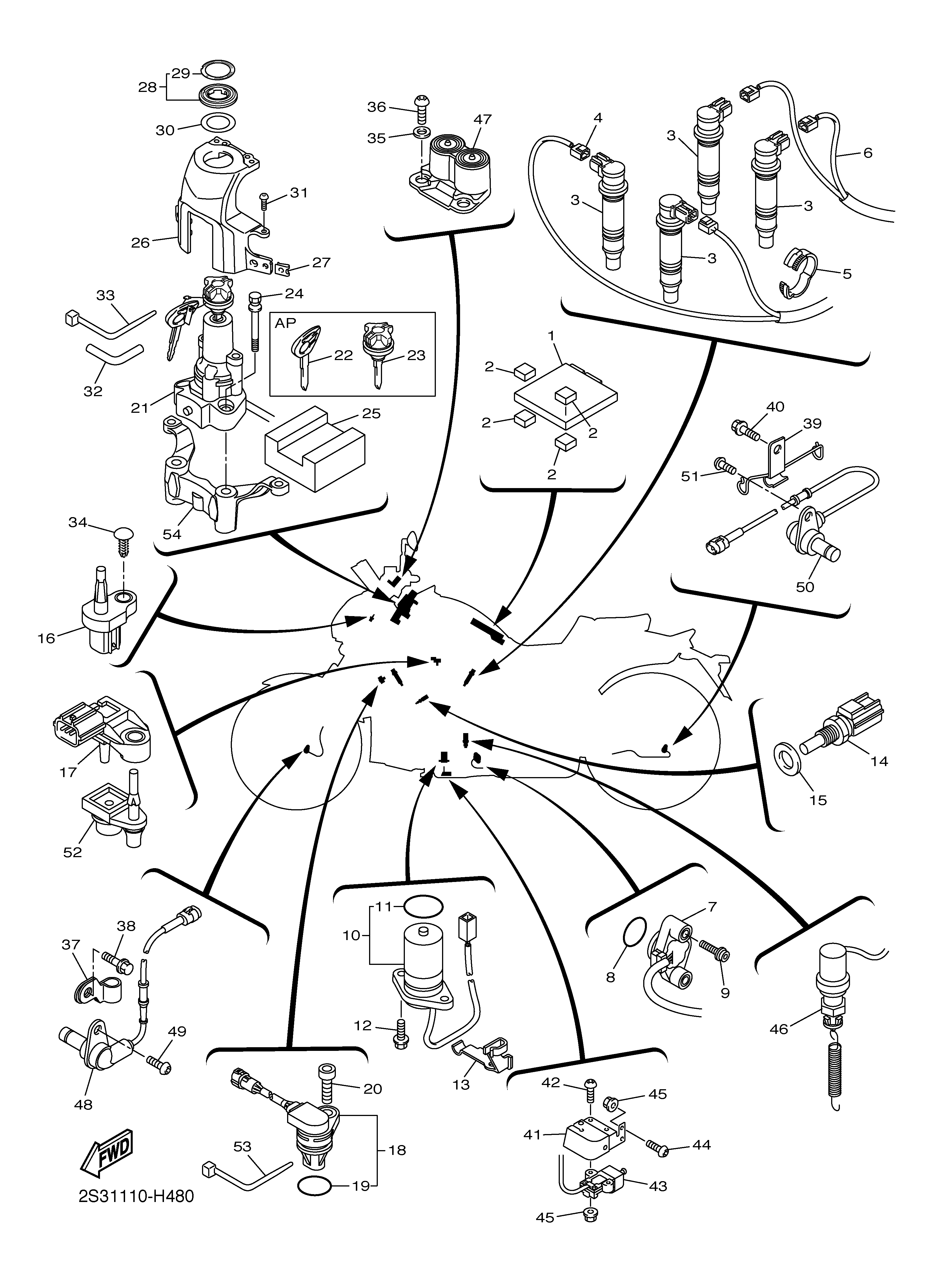 ELECTRICAL 1 Diagram terurai