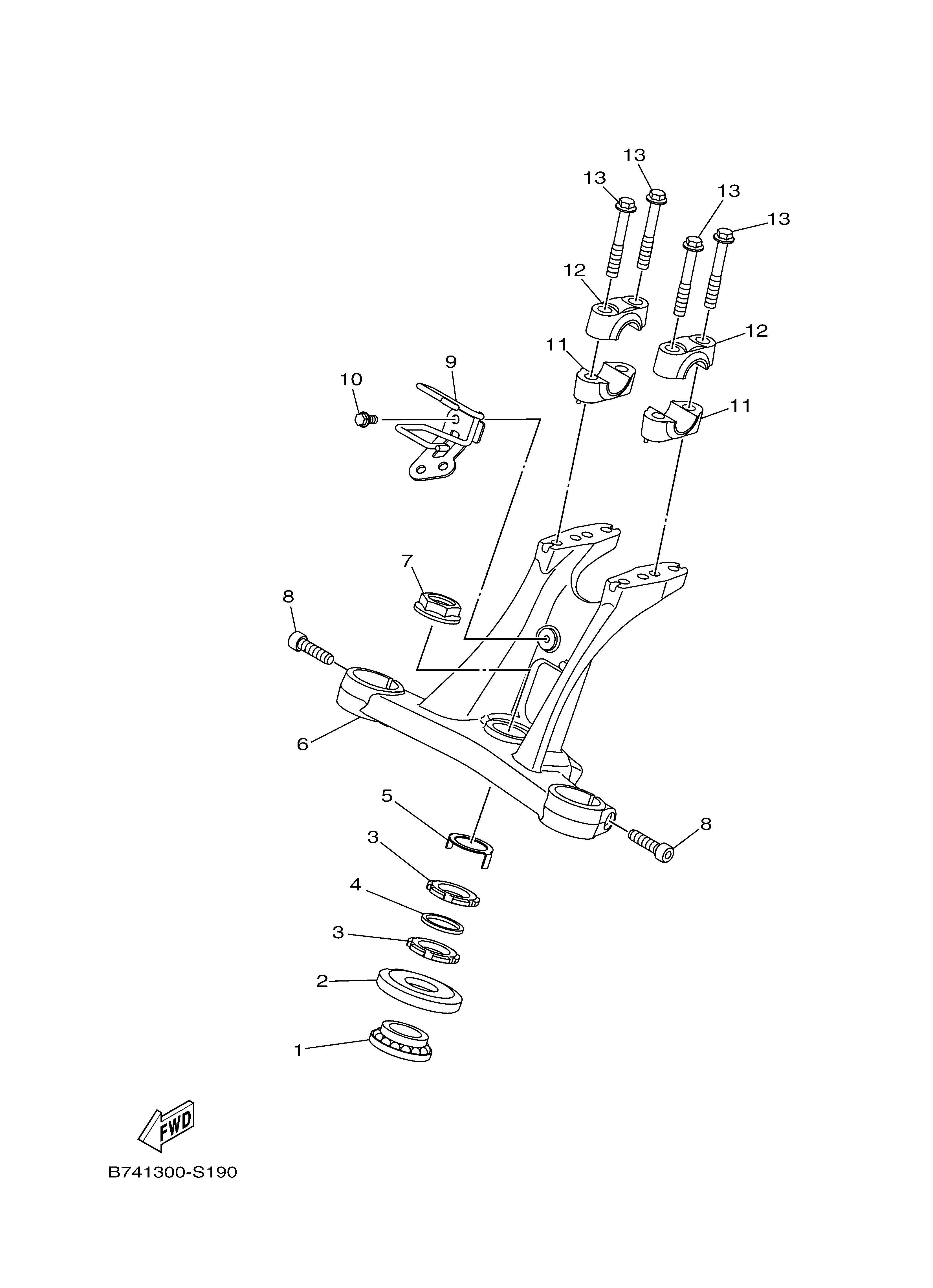 STEERING Diagram terurai