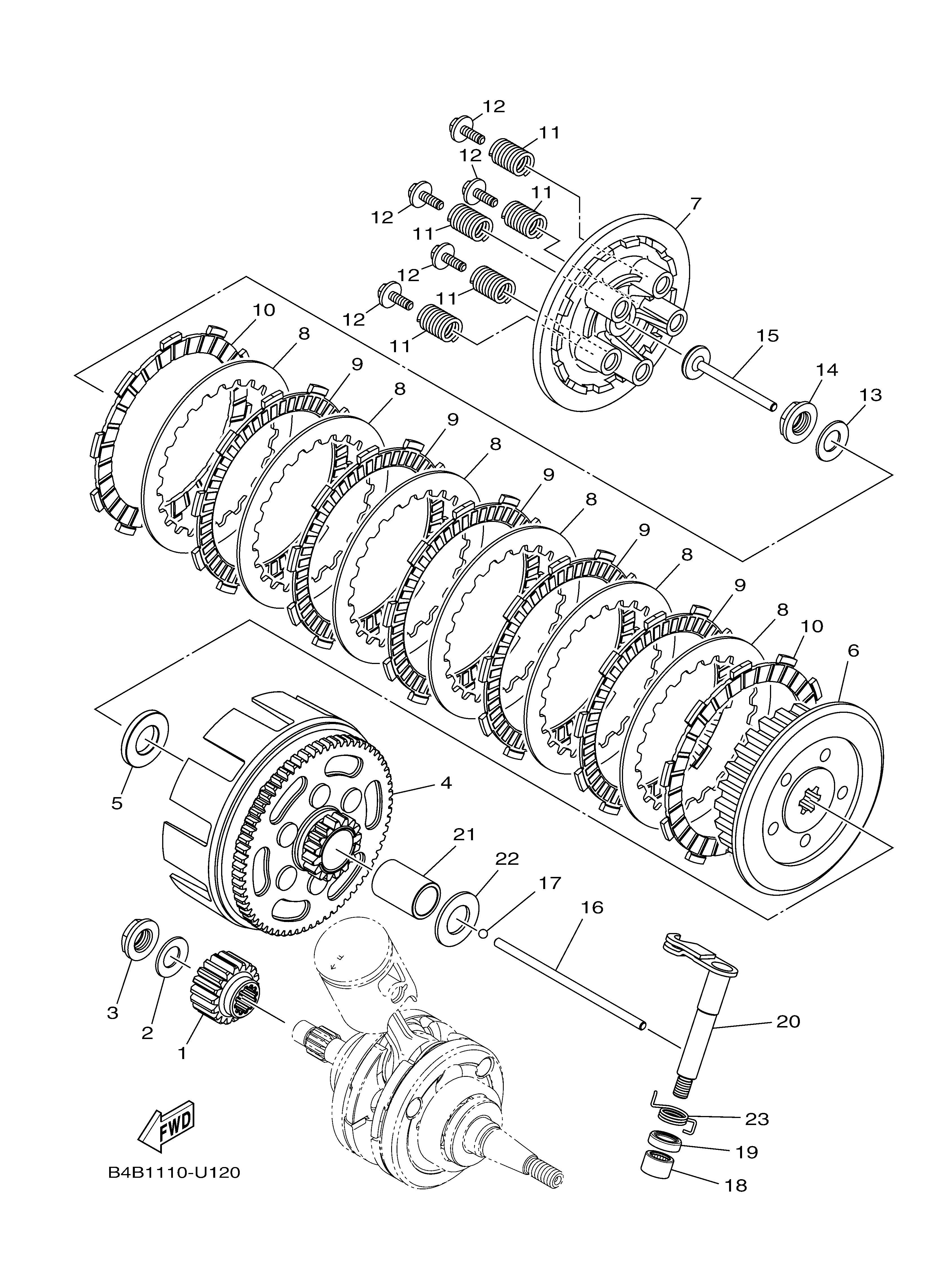CLUTCH Despieces