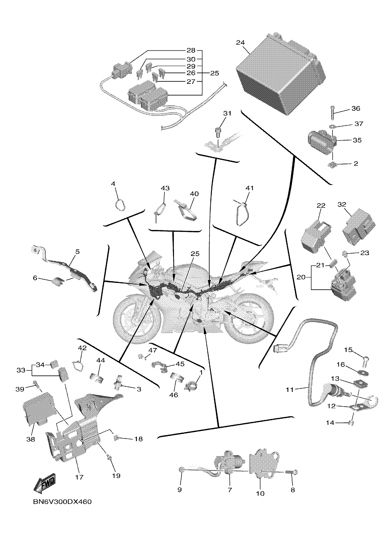 ELECTRICAL 2 Diagram terurai