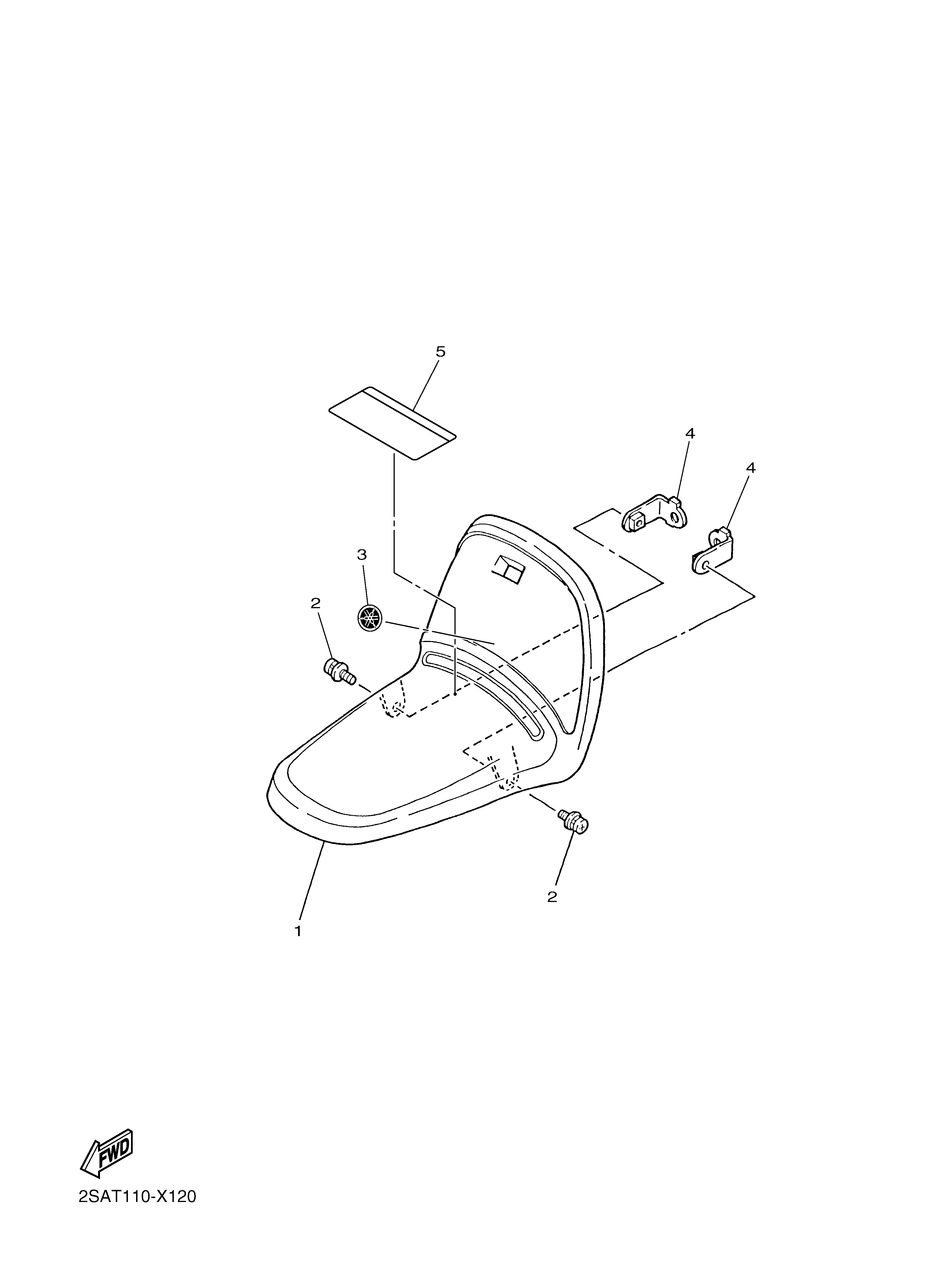 FRONT FENDER 爆炸图